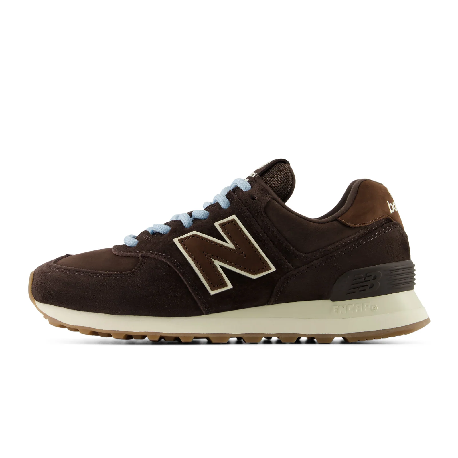 New Balance 574 Sneaker (Women) - Black Coffee/Angora - Image 2