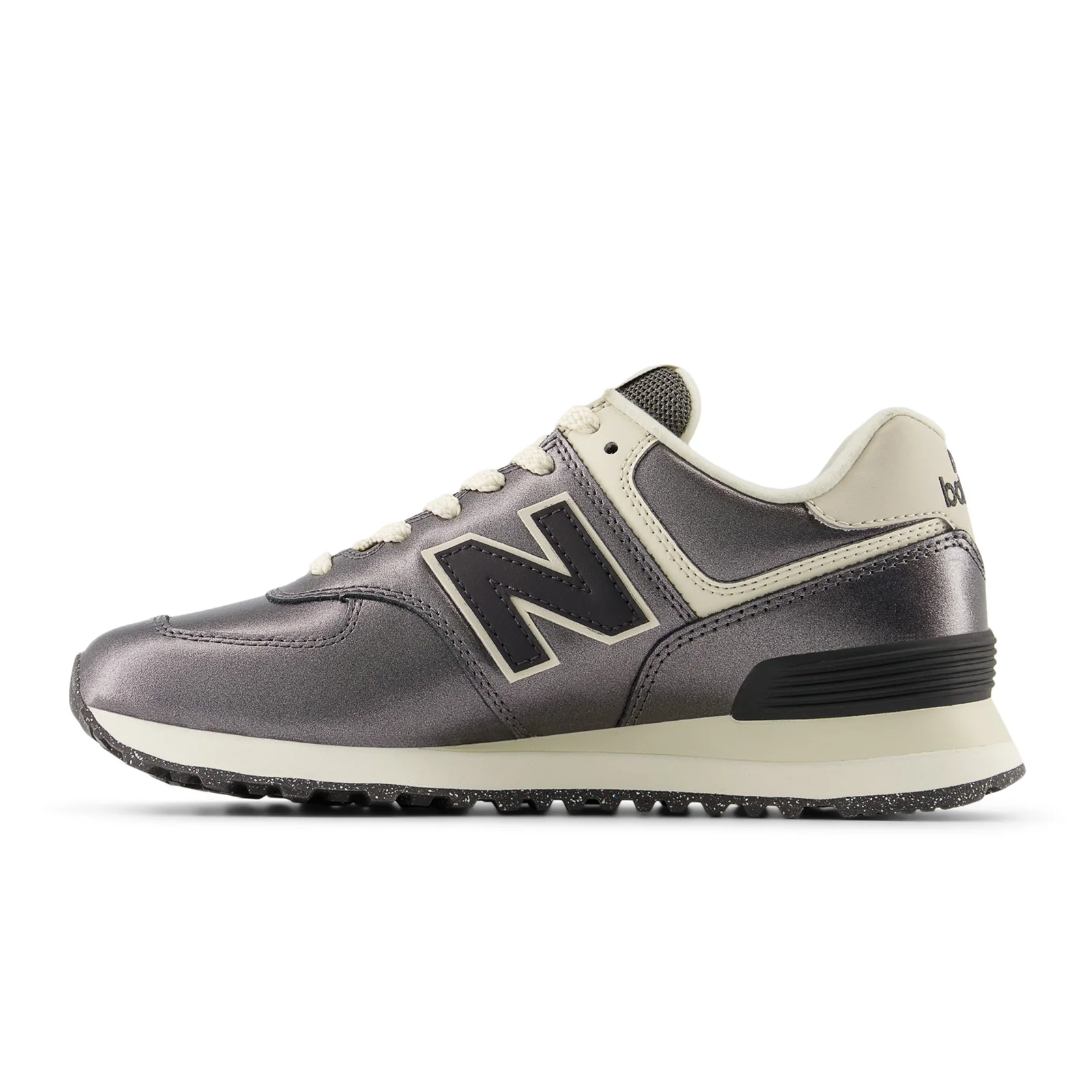 New Balance 574 Sneaker (Women) - Metallic Bronze/Black - Image 2