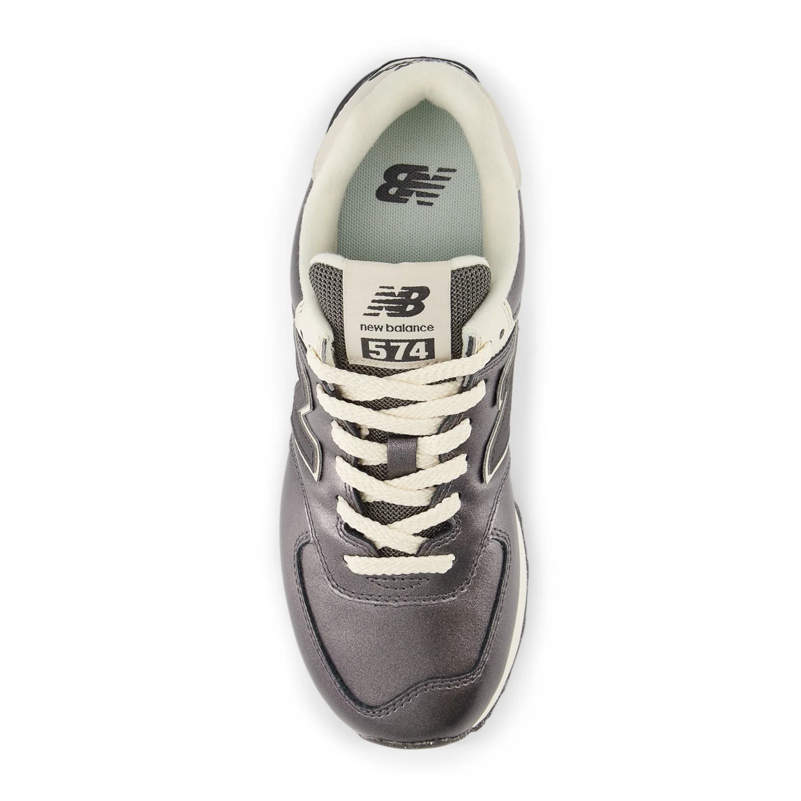 New Balance 574 Sneaker (Women) - Metallic Bronze/Black - Image 4