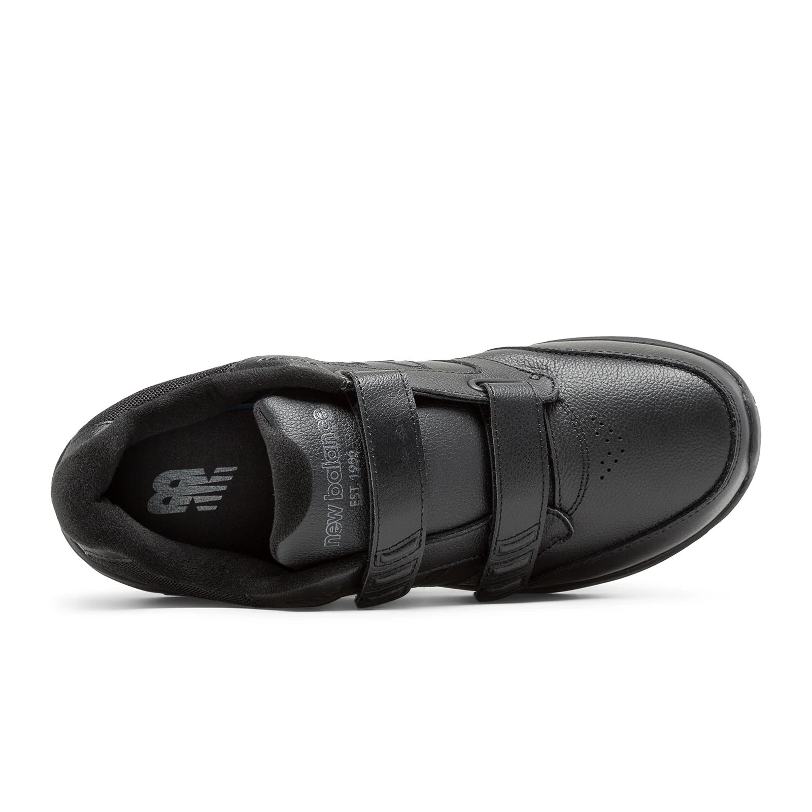 New Balance 928 v3 Hook & Loop Walking Shoe (Men) - Black - Image 3