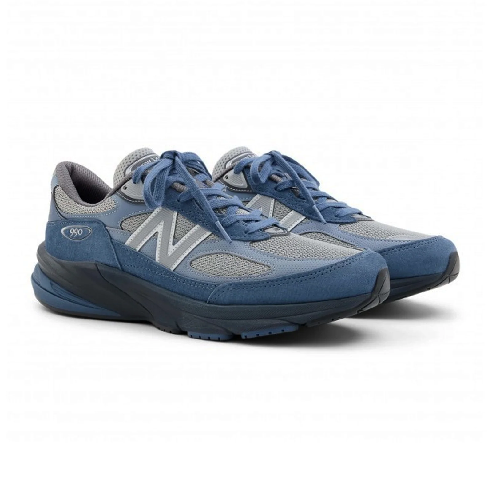 New Balance 990 v6 Running Shoe (Unisex) - Vintage Indigo/Eclipse/Slate Grey - Image 3