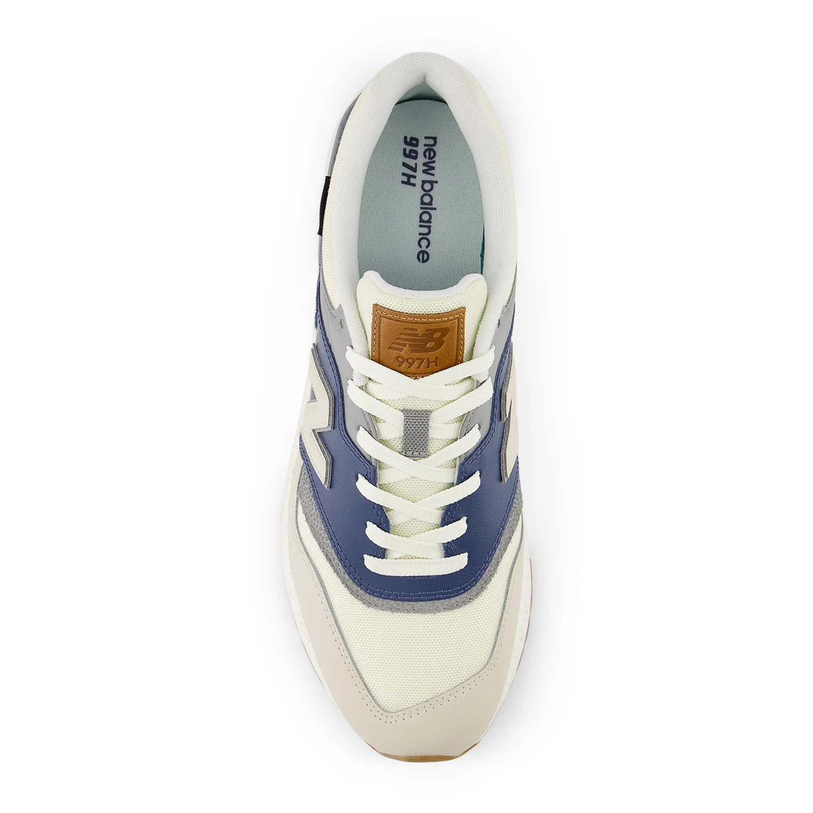 New Balance Classic 997H Sneaker (Men) - White/Sea Salt/Vintage Indigo - Image 4