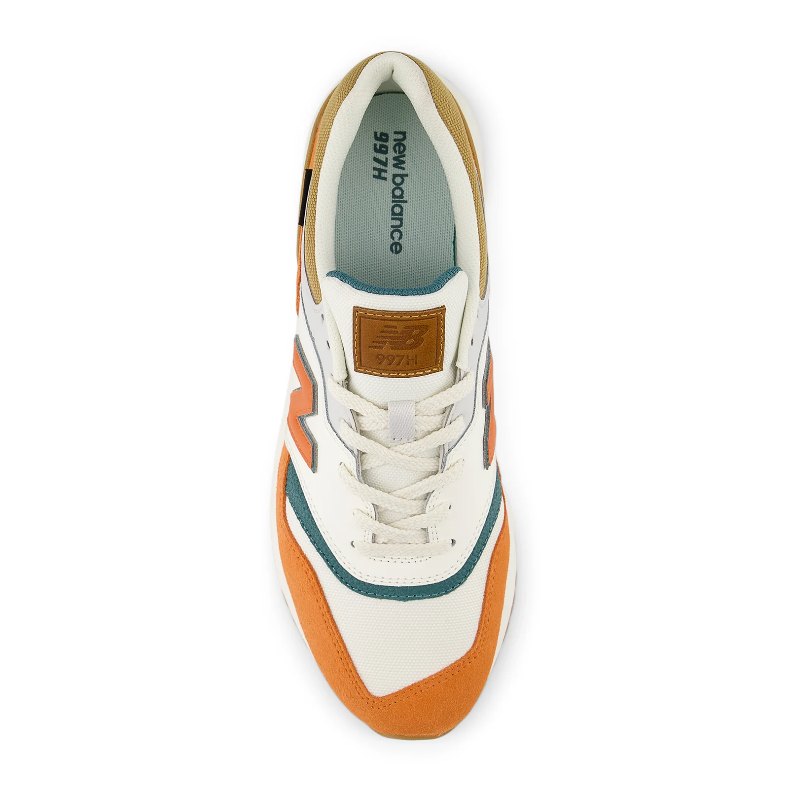 New Balance Classic 997H Sneaker (Men) - Sea Salt/Infield Clay/New Spruce/Grey Matter - Image 4