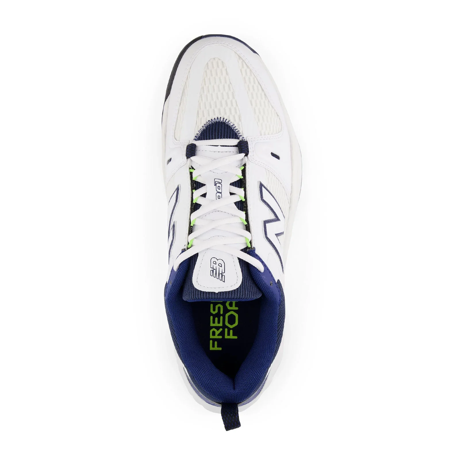New Balance Fresh Foam X 1007 Court Shoe (Men) - White/Navy - Image 3