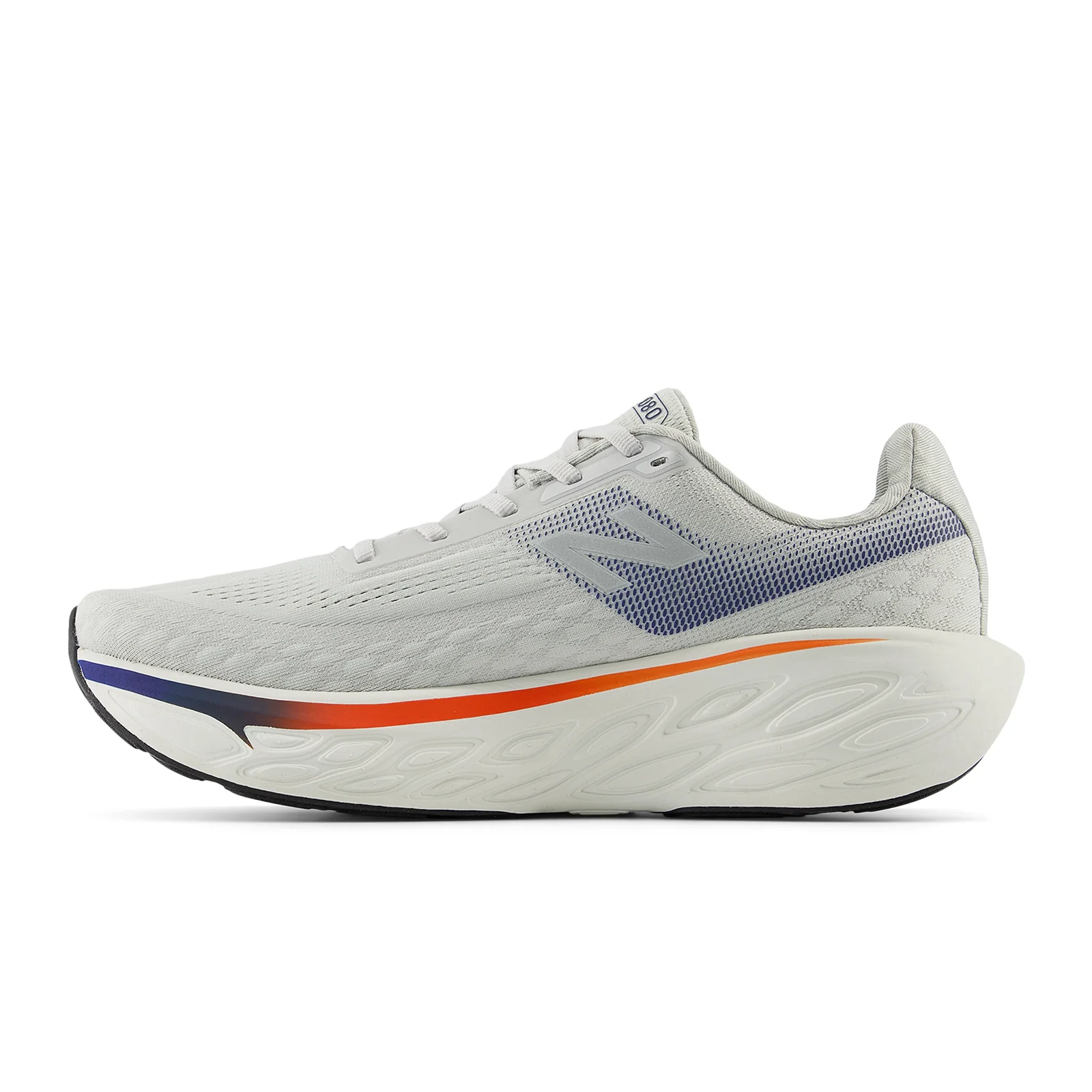 New Balance Fresh Foam X 1080 v14 Running Shoe (Men) - Grey Matter/Silver Metallic/Inkwell - Image 2