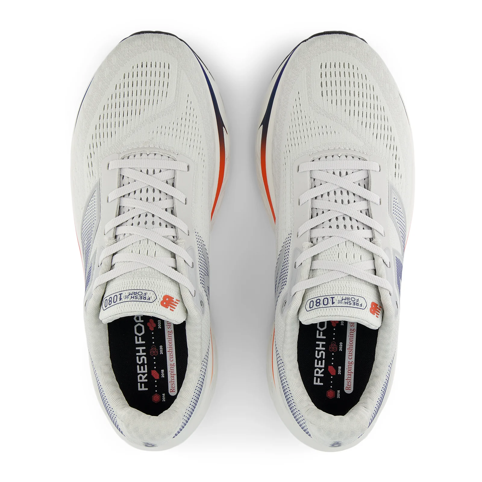 New Balance Fresh Foam X 1080 v14 Running Shoe (Men) - Grey Matter/Silver Metallic/Inkwell - Image 3