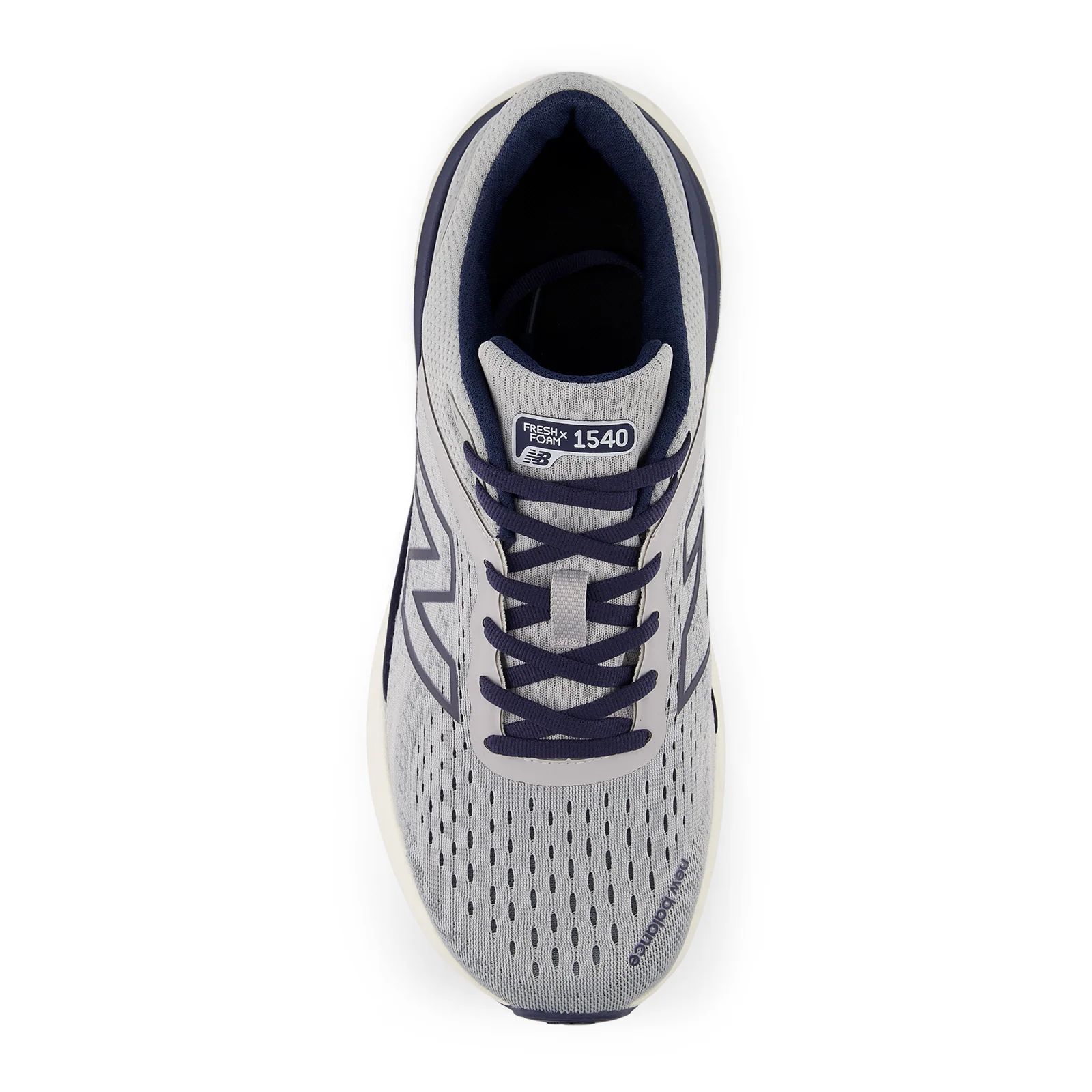 New Balance Fresh Foam X 1540 v4 Running Shoe (Men) - Aluminum Grey/NB Navy - Image 4