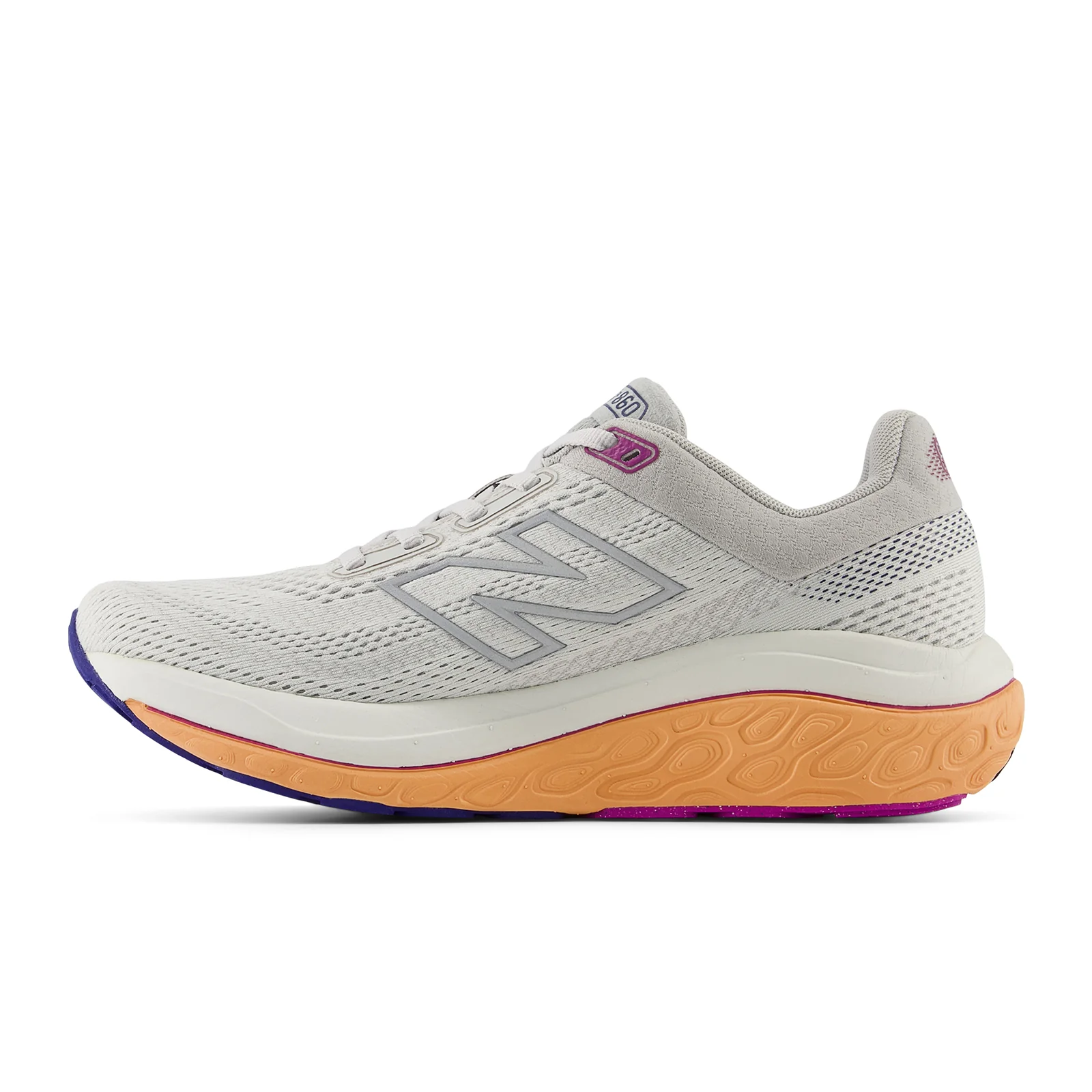 New Balance Fresh Foam X 860 v14 Running Shoe (Women) - Grey Matter/Copper/Silver Metallic - Image 2