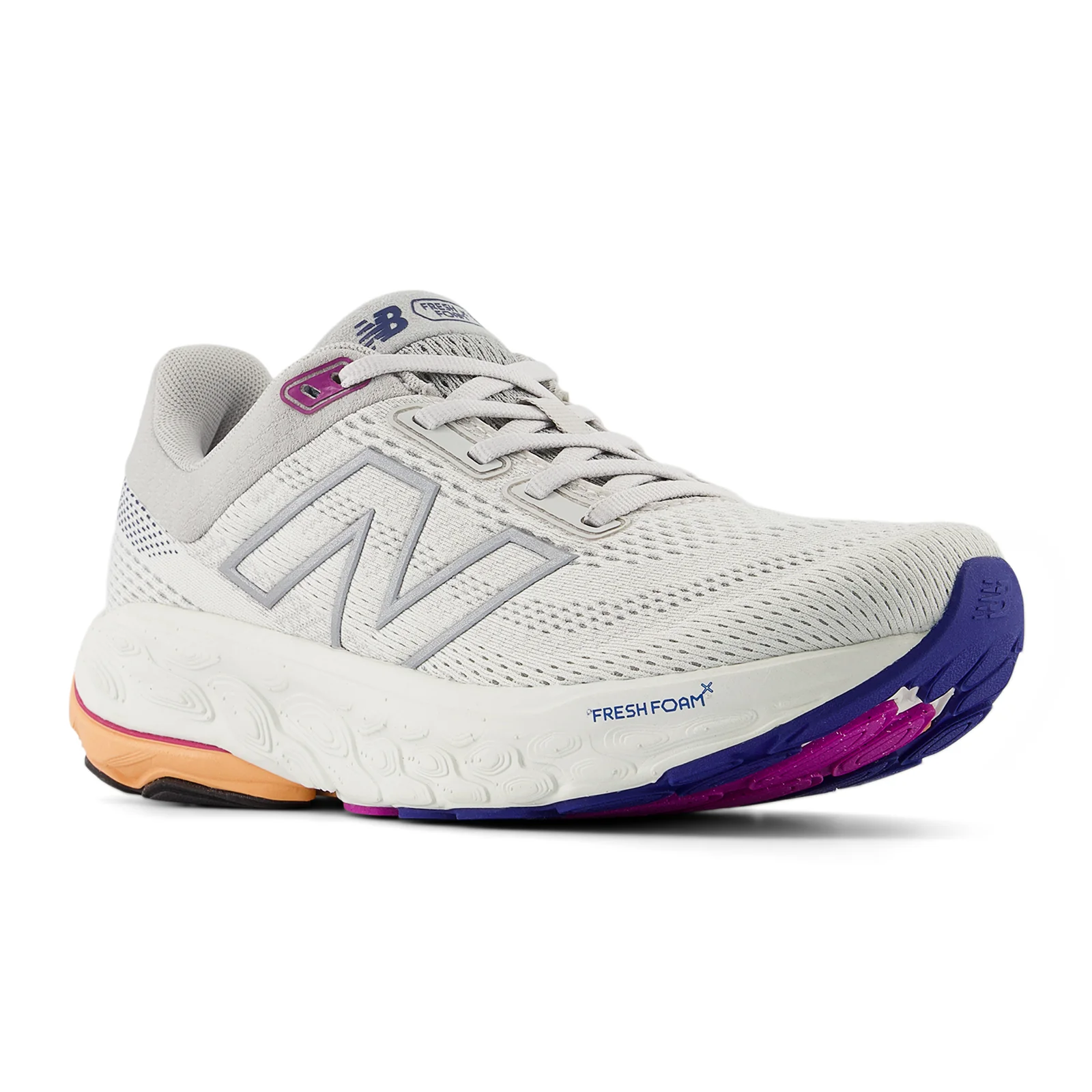 New Balance Fresh Foam X 860 v14 Running Shoe (Women) - Grey Matter/Copper/Silver Metallic - Image 3
