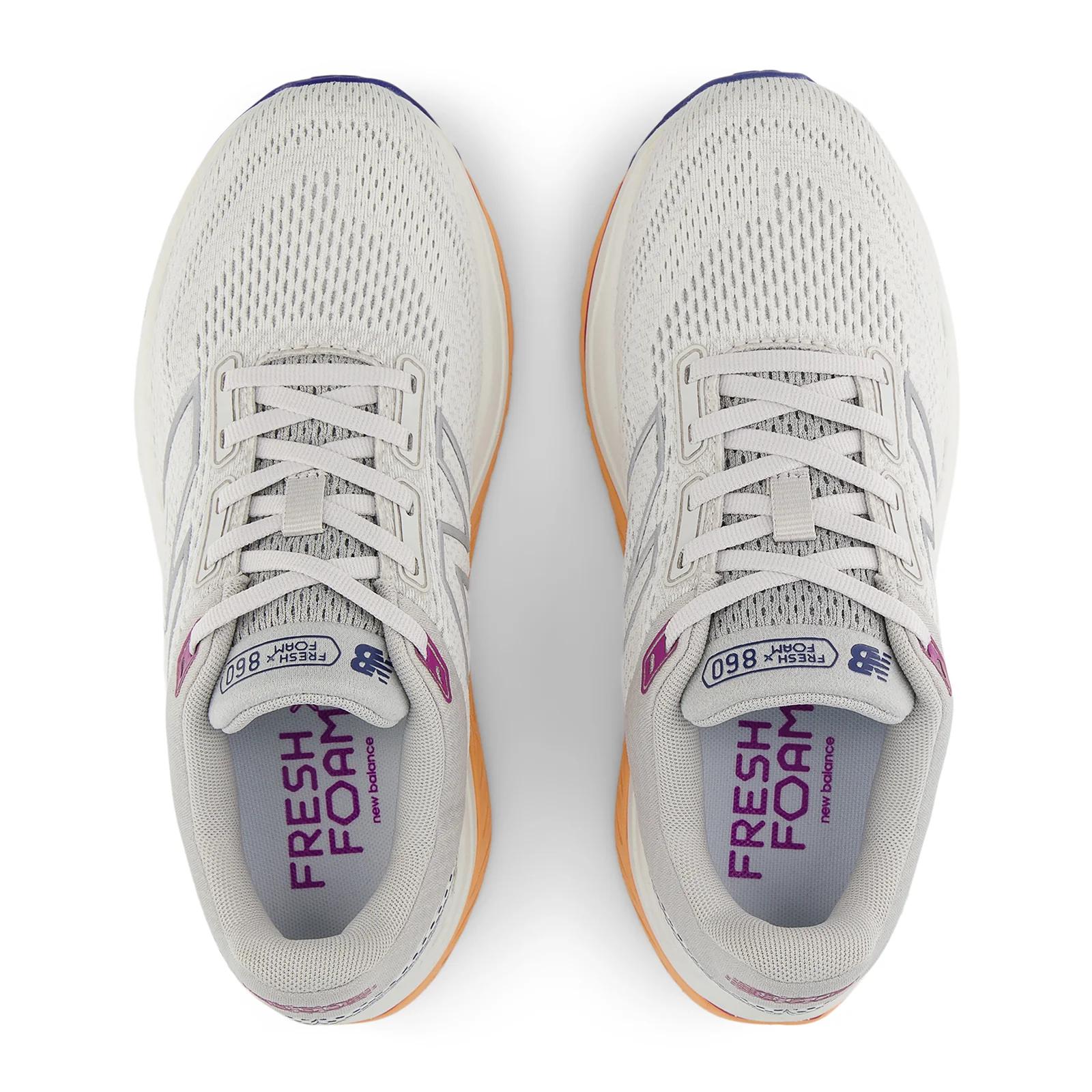 New Balance Fresh Foam X 860 v14 Running Shoe (Women) - Grey Matter/Copper/Silver Metallic - Image 4