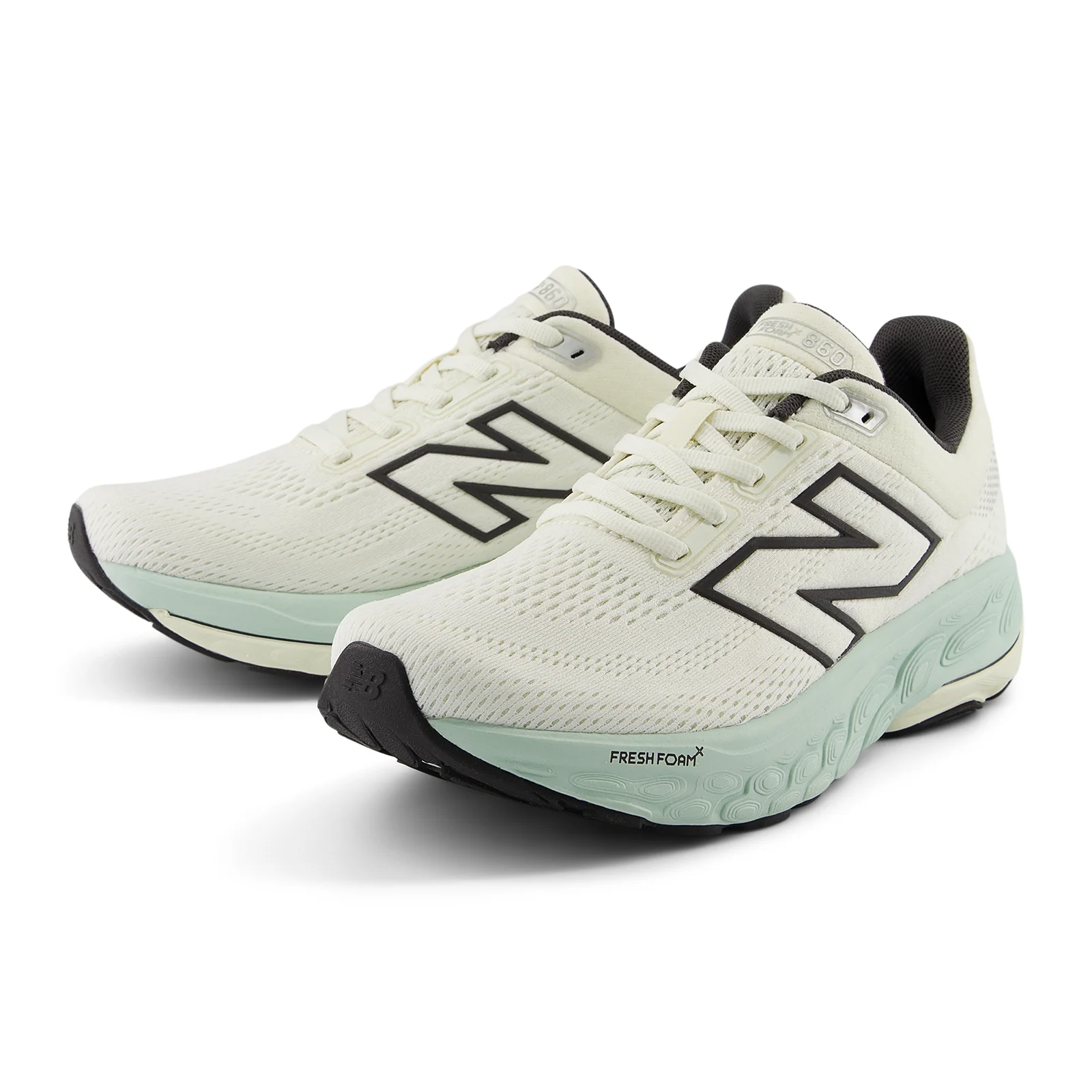 New Balance Fresh Foam X 860 v14 Running Shoe (Women) - Sea Salt/Angora/Clay Ash - Image 4