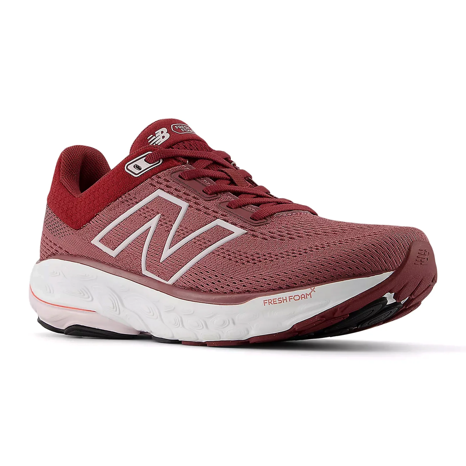 New Balance Fresh Foam X 860 v14 Running Shoe (Women) - Washed Burgundy/Monarch Burgundy/Pink Granite - Image 3