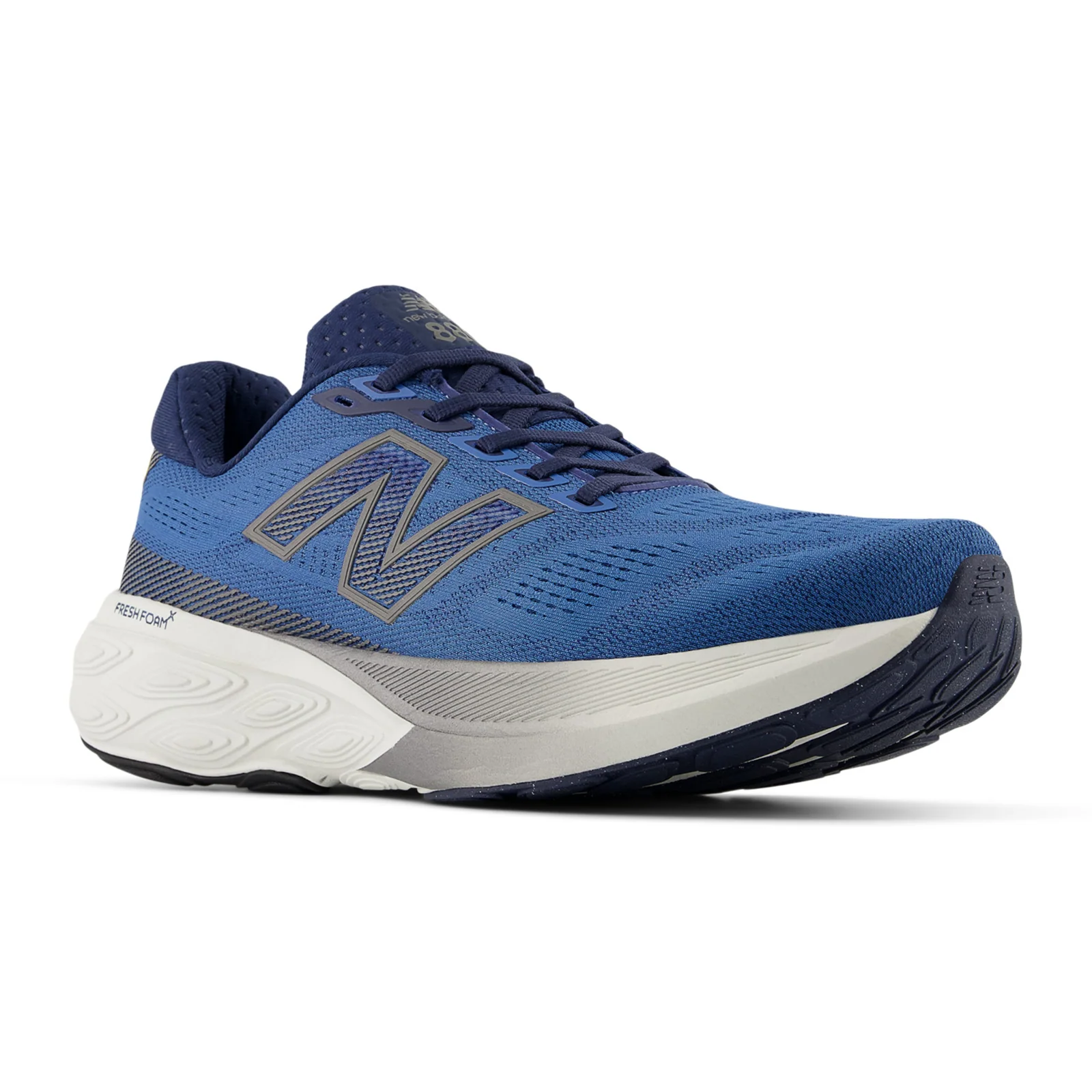 New Balance Fresh Foam X 880 v15 Running Shoe (Men) - Sea Stone/NB Navy/Marmalade - Image 3