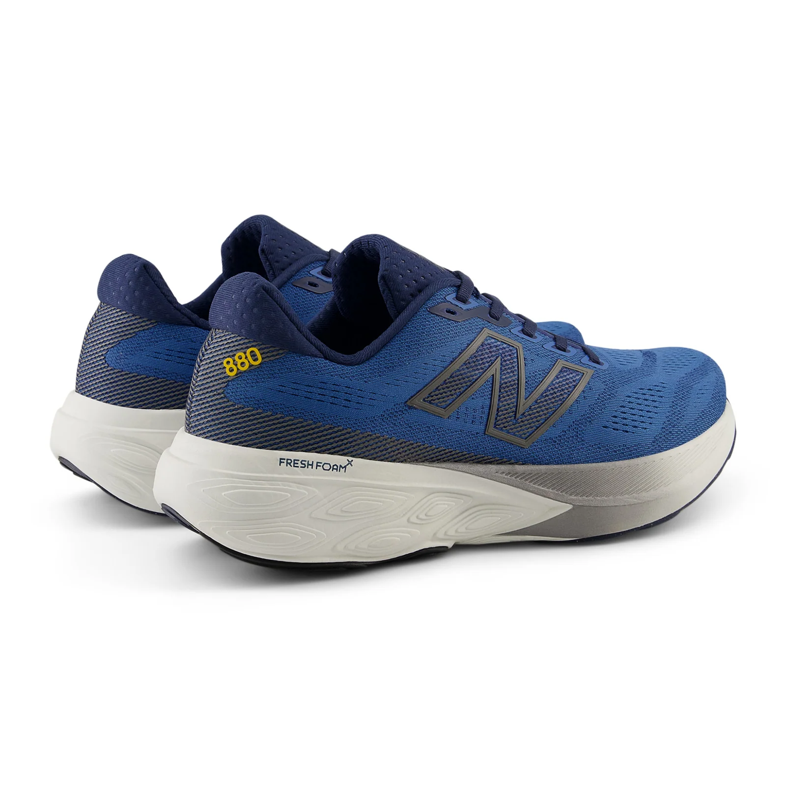 New Balance Fresh Foam X 880 v15 Running Shoe (Men) - Sea Stone/NB Navy/Marmalade - Image 4