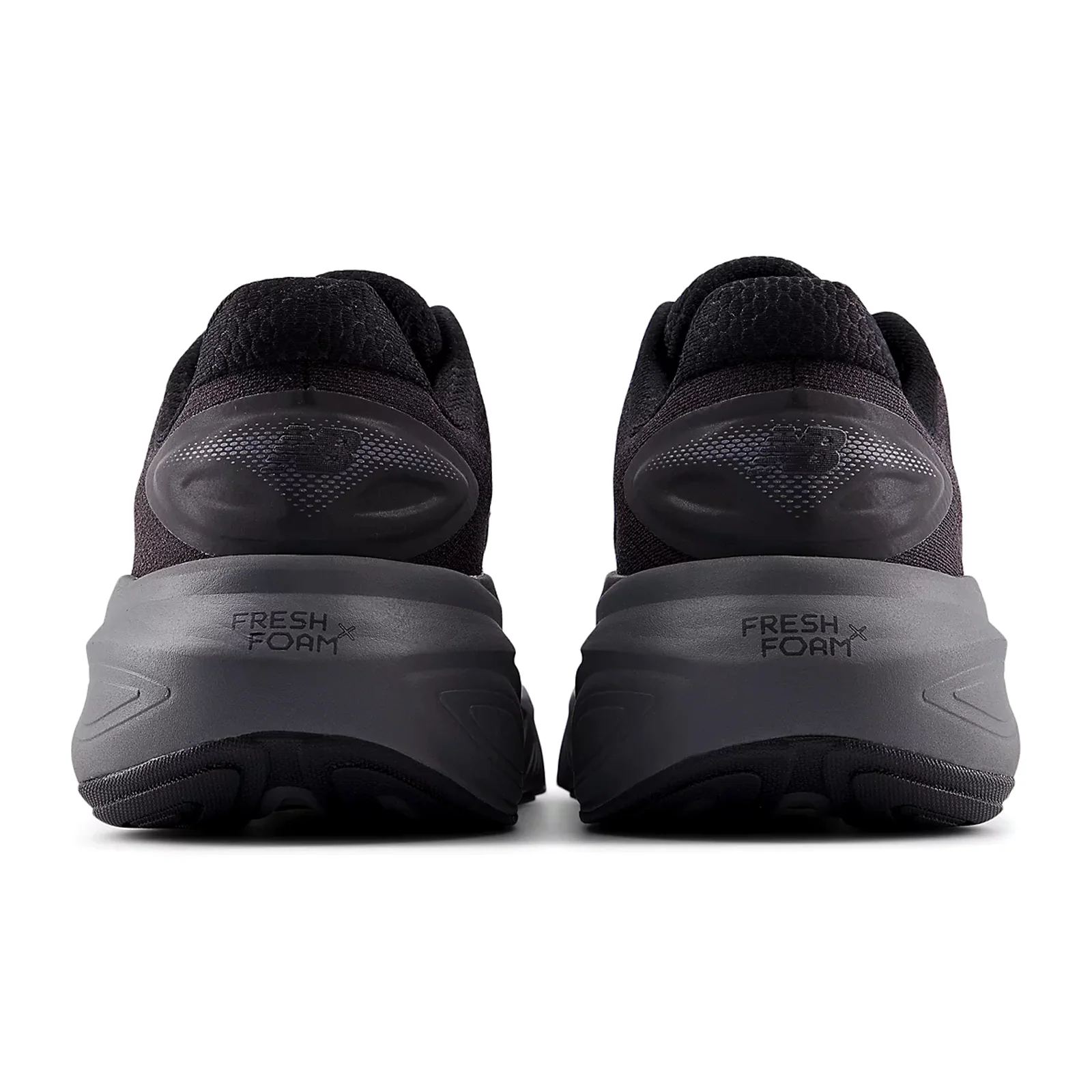 New Balance Fresh Foam X More v6 Running Shoe (Men) - Black/Castlerock/Black Metallic - Image 4