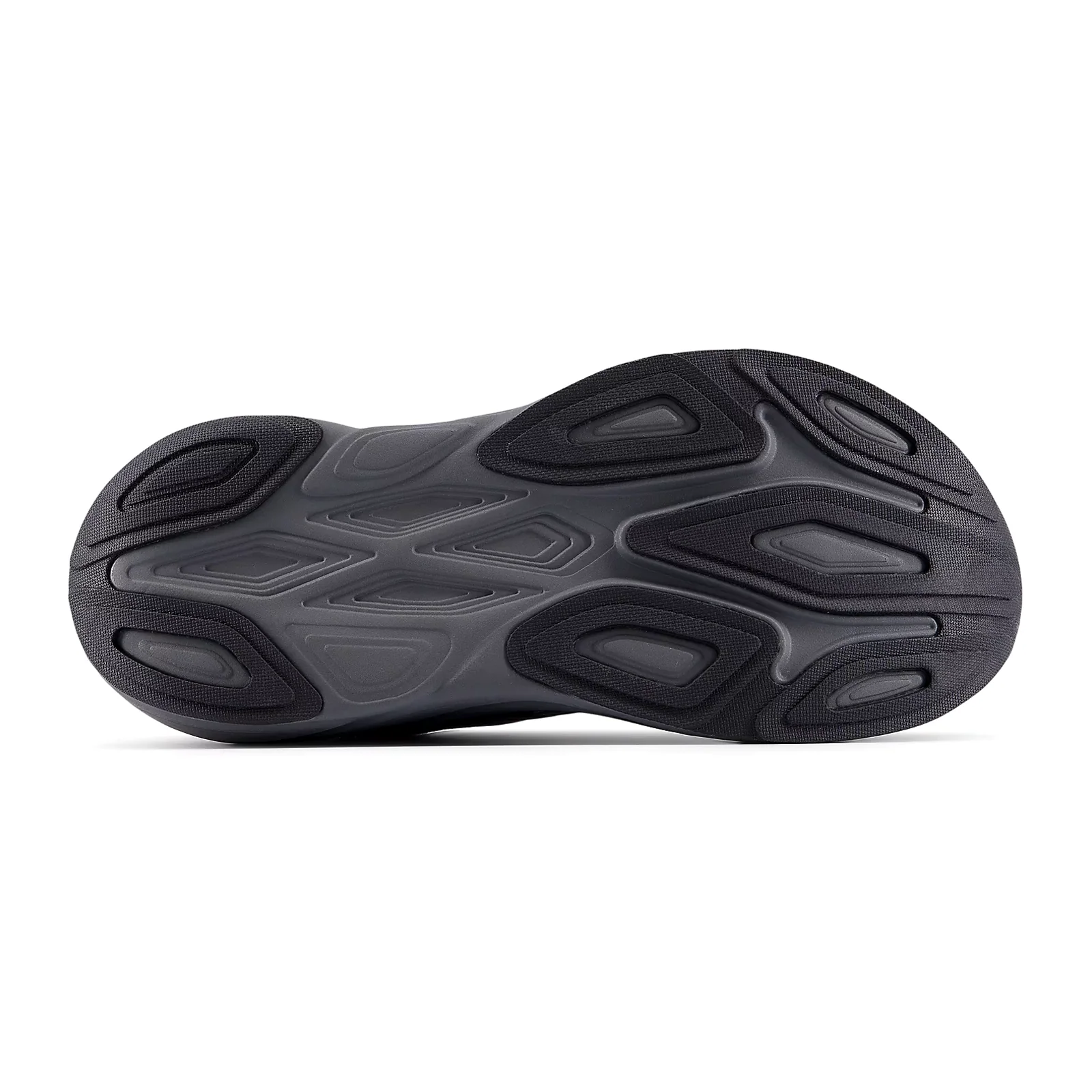 New Balance Fresh Foam X More v6 Running Shoe (Men) - Black/Castlerock/Black Metallic - Image 6