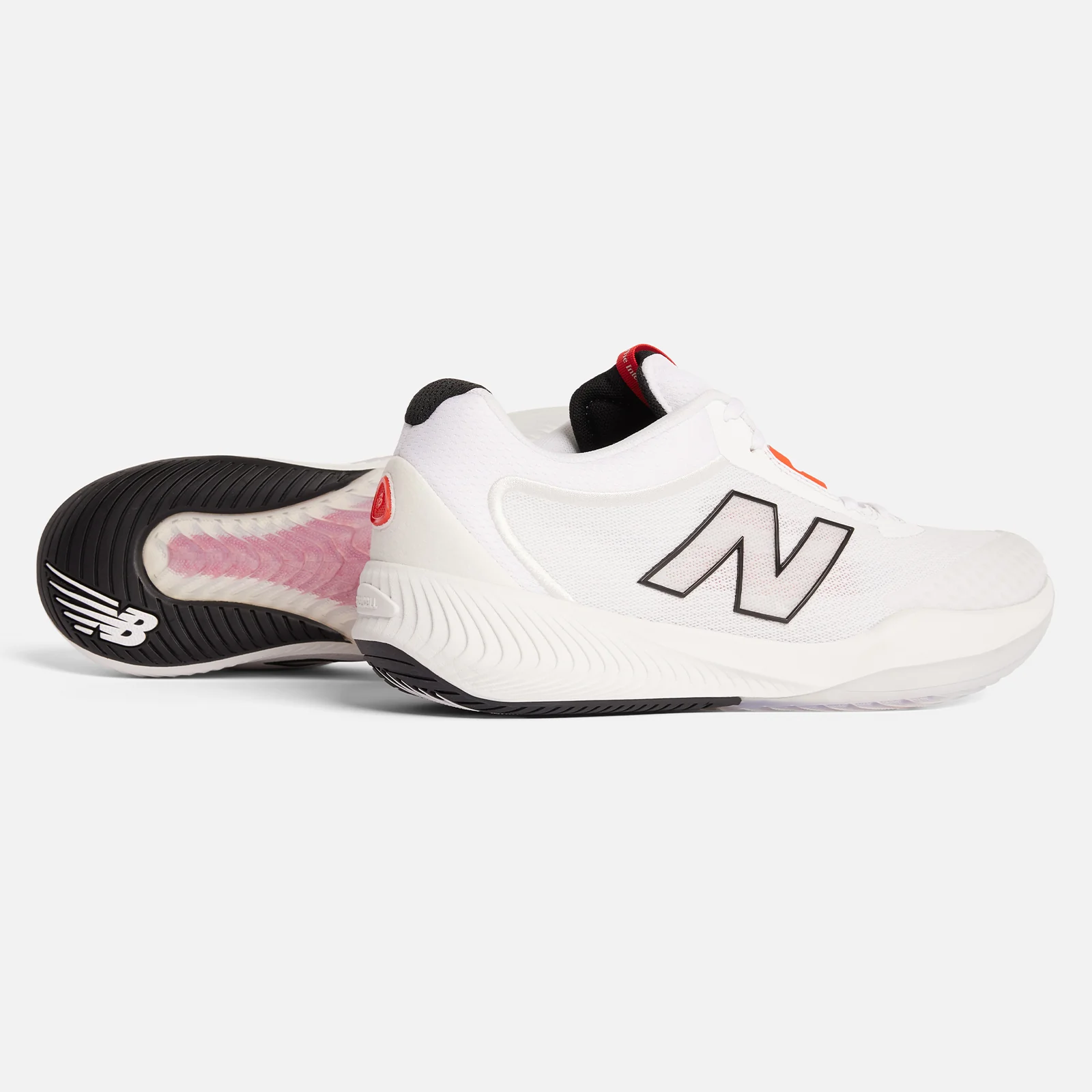 New Balance FuelCell 996 v6 Court Shoe (Men) - White/Navy - Image 4