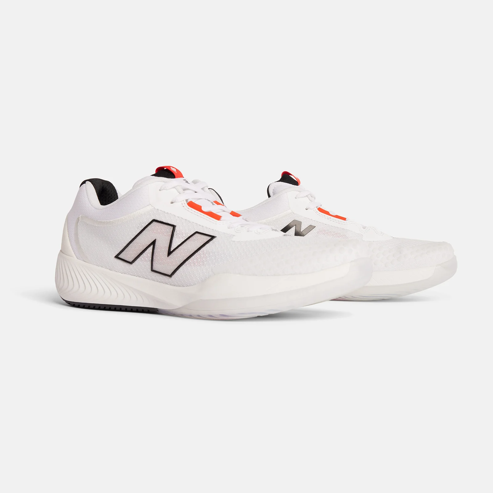 New Balance FuelCell 996 v6 Court Shoe (Men) - White/Navy - Image 5