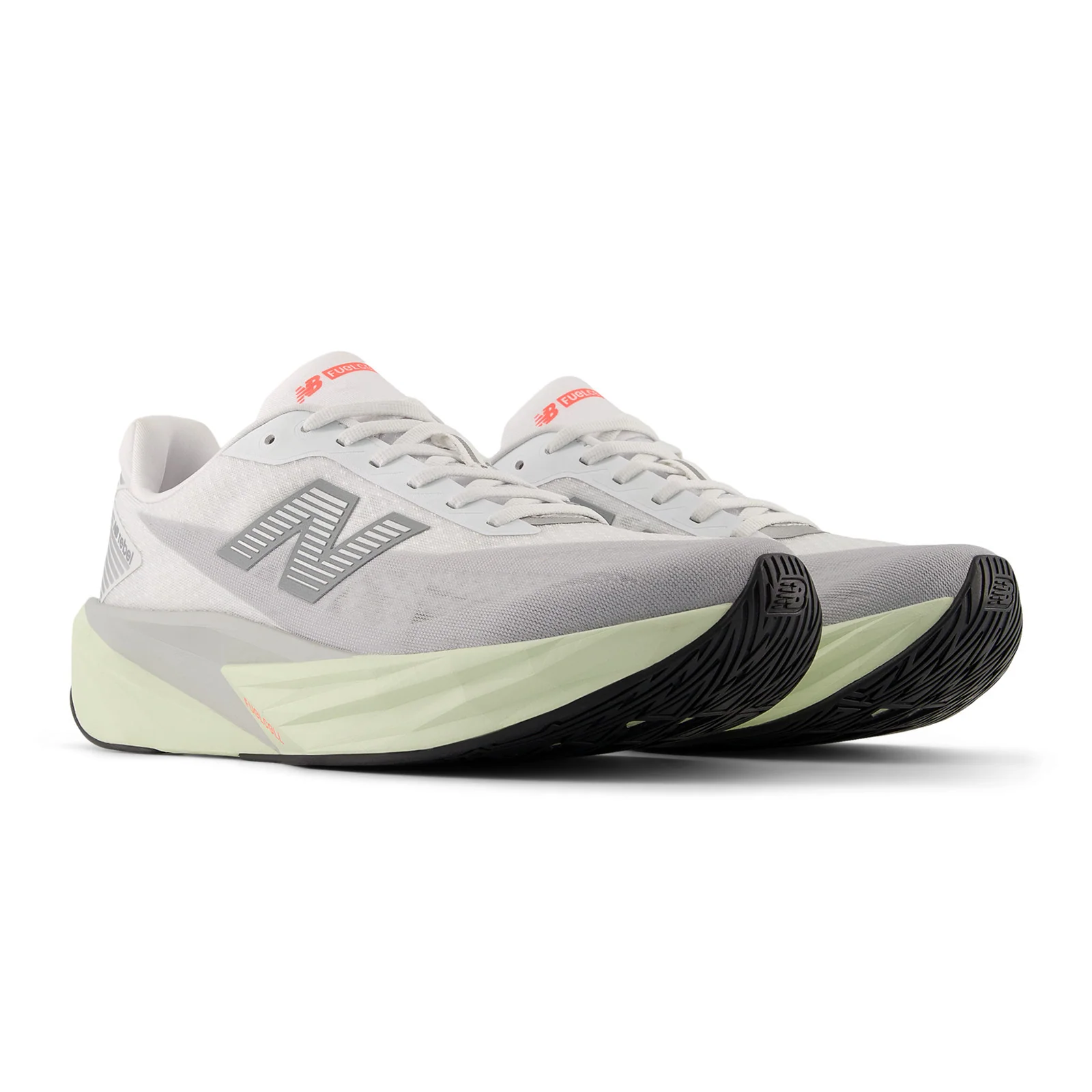 New Balance FuelCell Rebel v5 Running Shoe (Men) - Raincloud/Mineral/White - Image 3