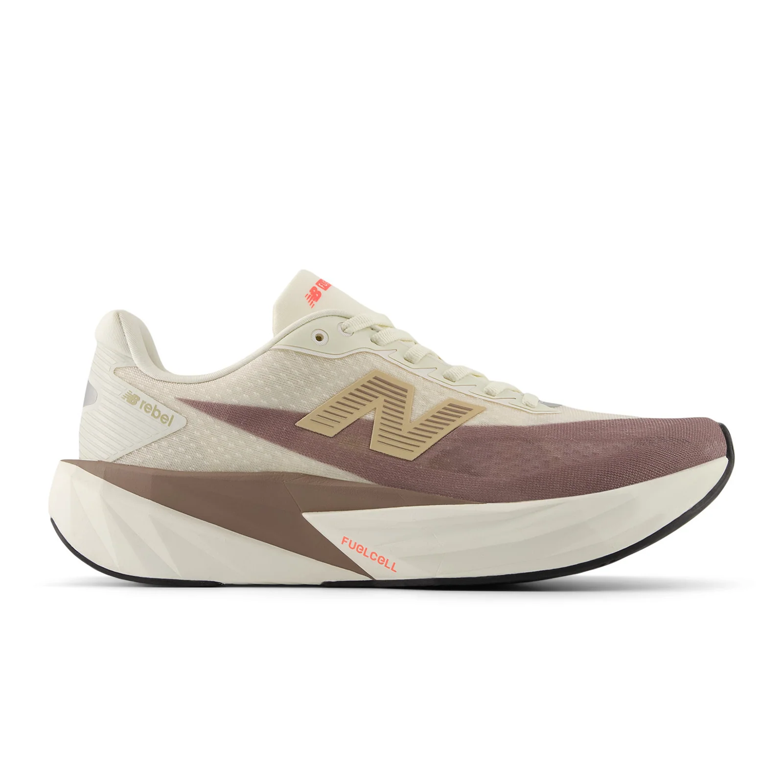 New Balance FuelCell Rebel v5 Running Shoe (Women) - Angora/Earth Shadow/Sea Salt