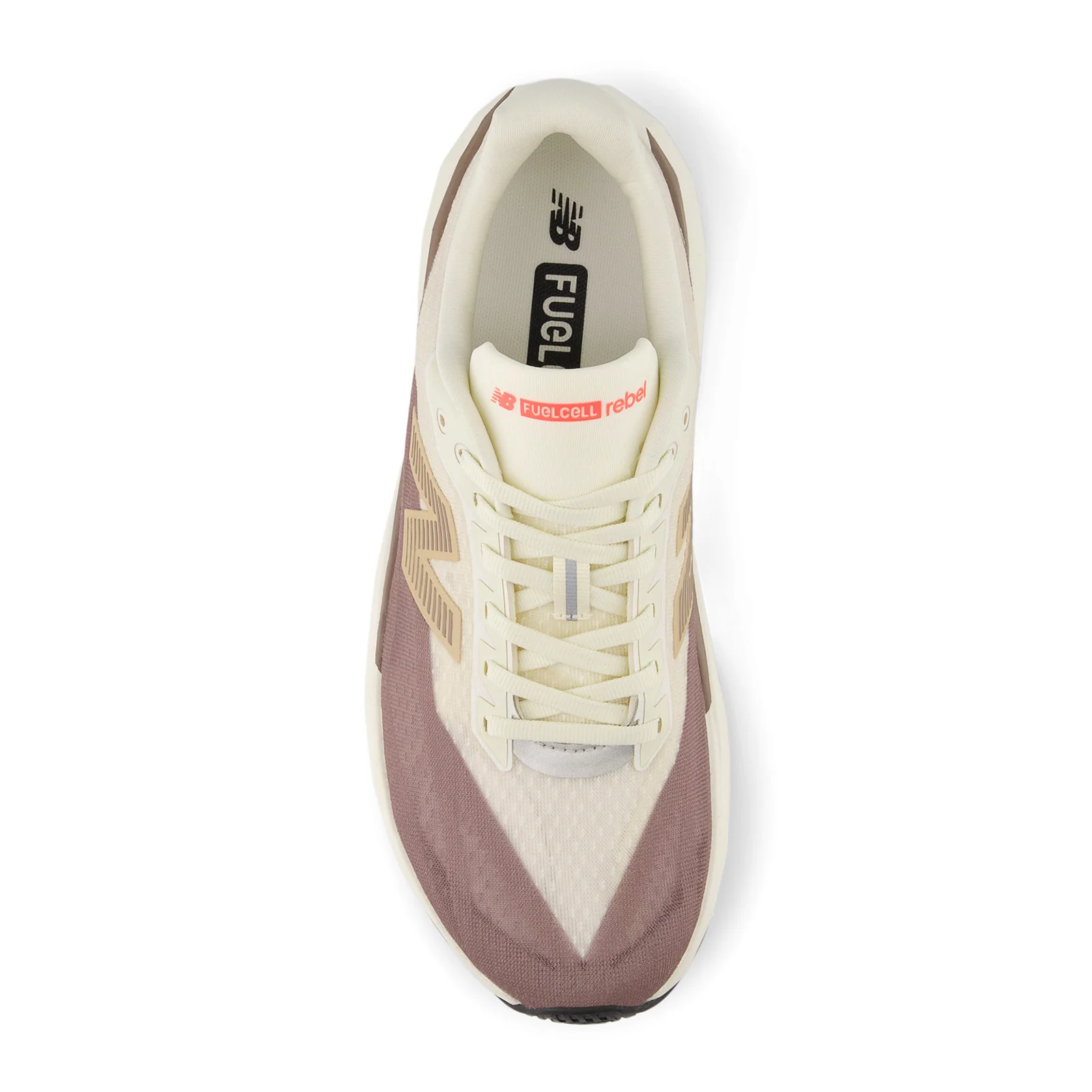 New Balance FuelCell Rebel v5 Running Shoe (Women) - Angora/Earth Shadow/Sea Salt - Image 4