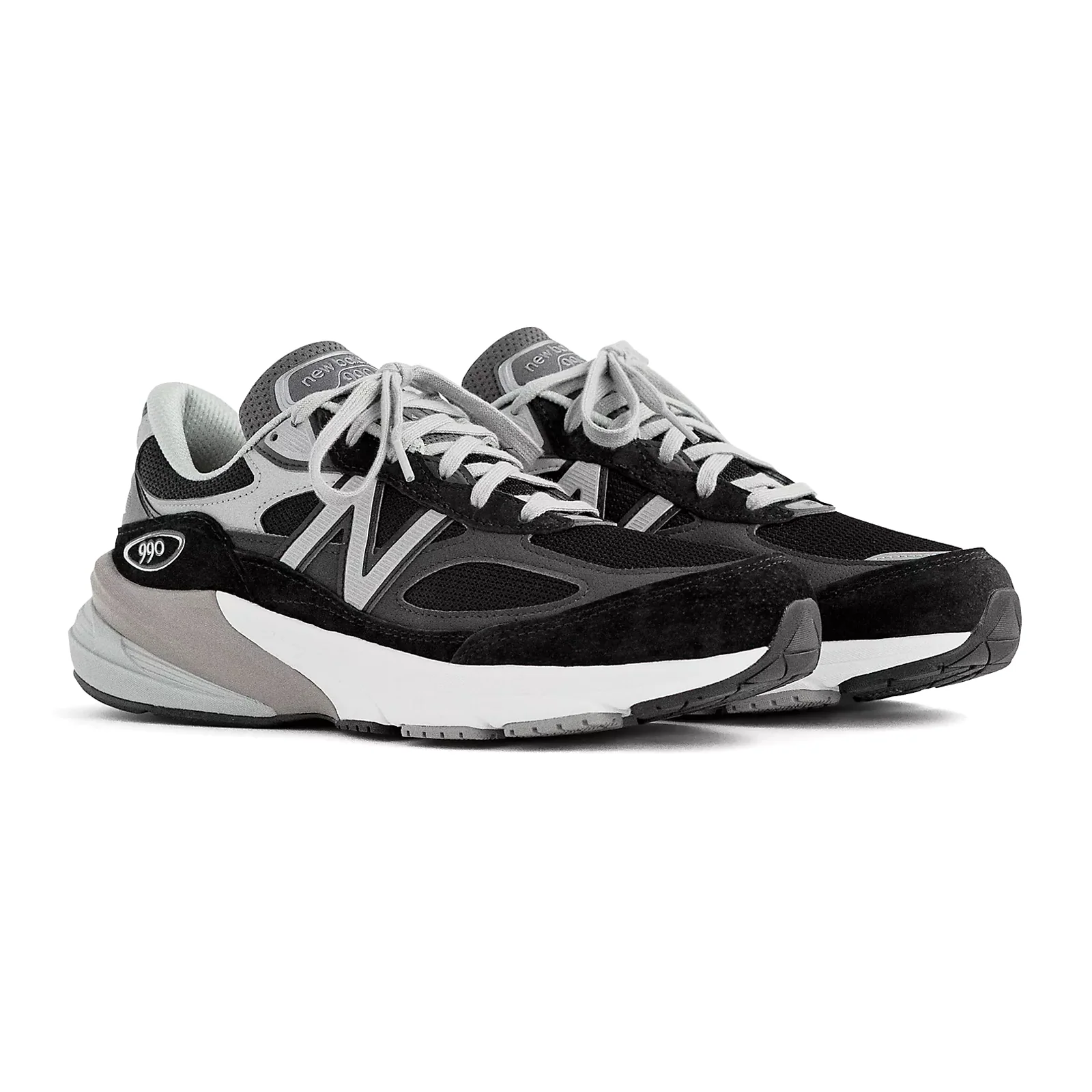 New Balance Made in USA 990 v6 Running Shoe (Men) - Black/Black - Image 4
