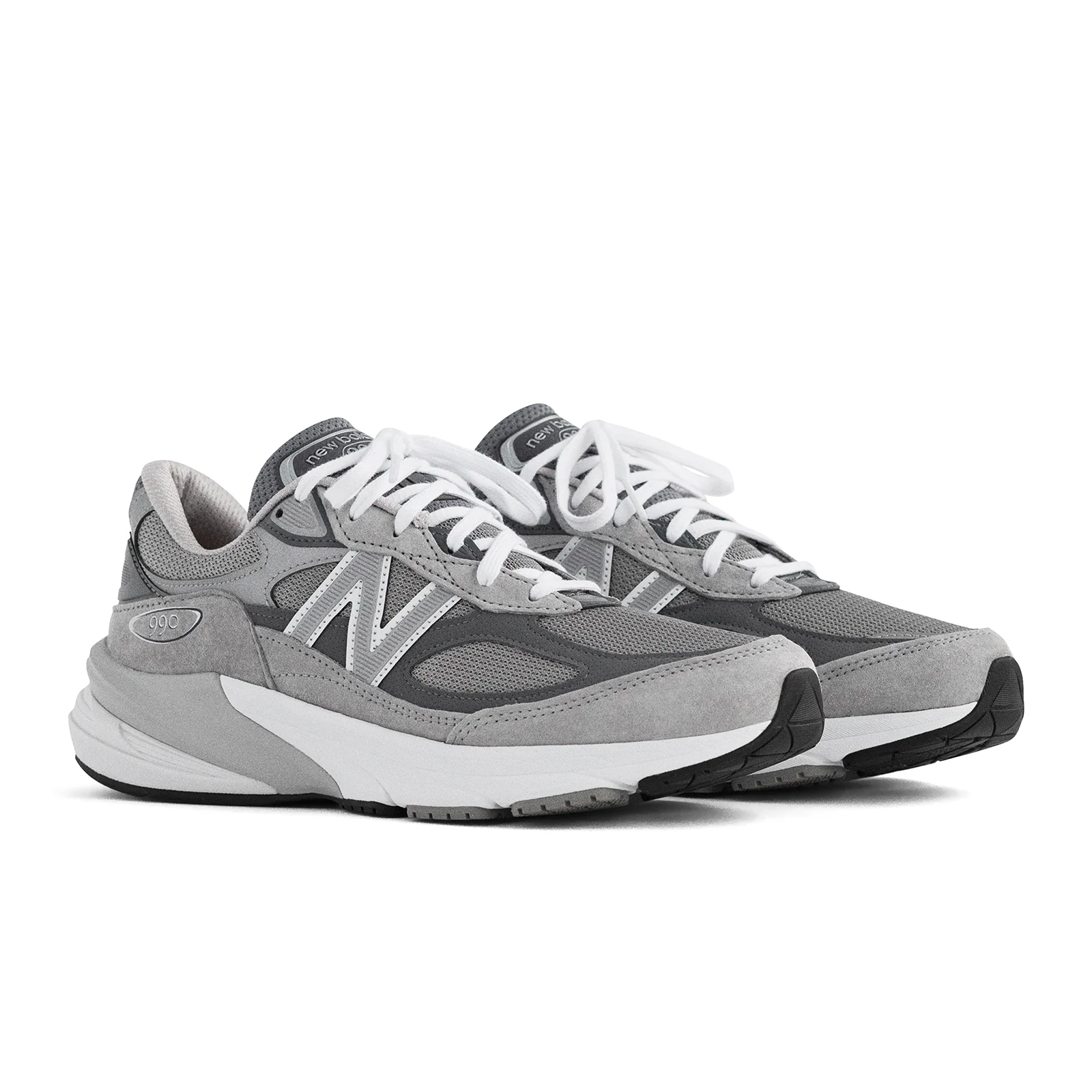New Balance Made in USA 990 v6 Running Shoe (Men) - Grey/Grey - Image 4