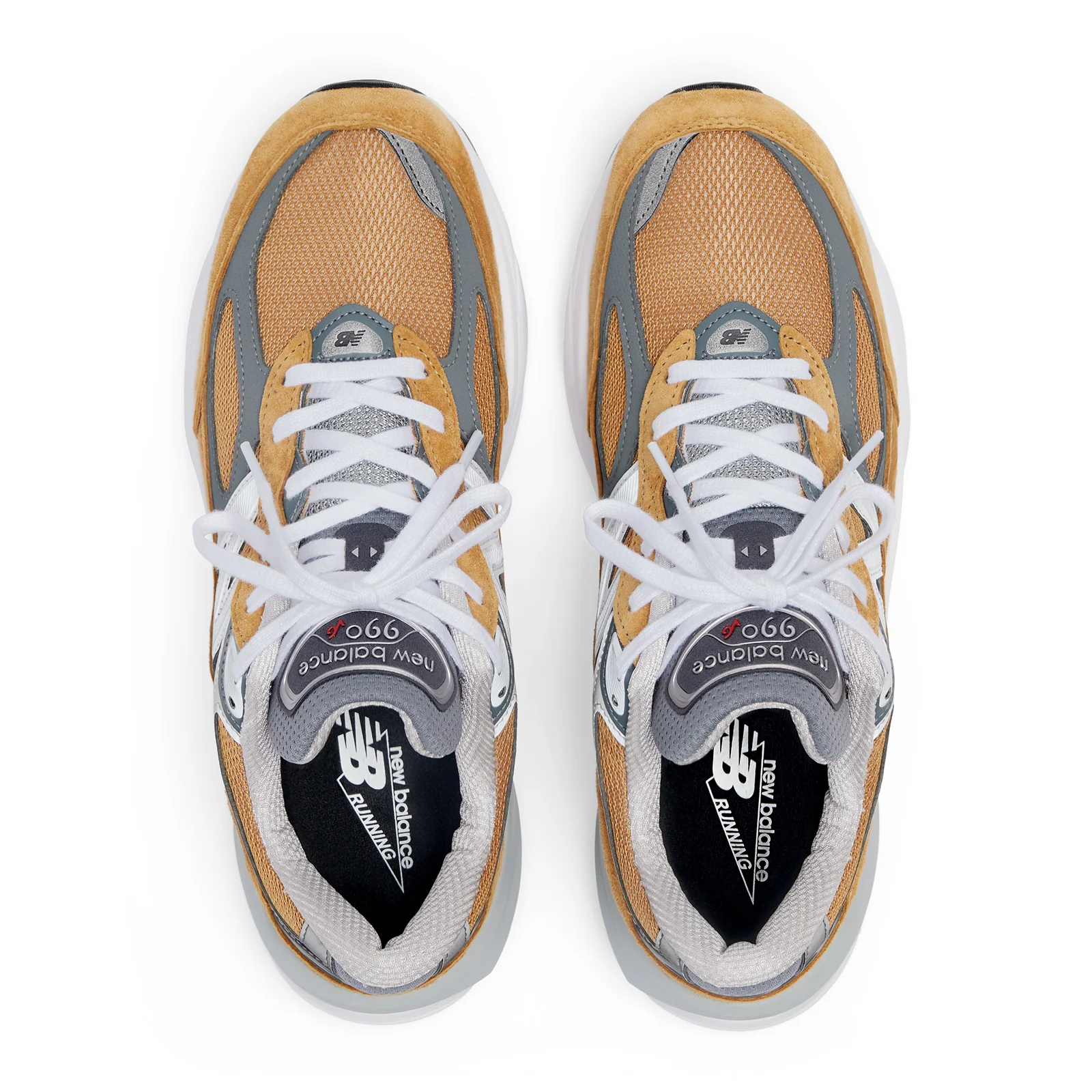 New Balance Made in USA 990 v6 Running Shoe (Unisex) - Workwear/Grey - Image 3