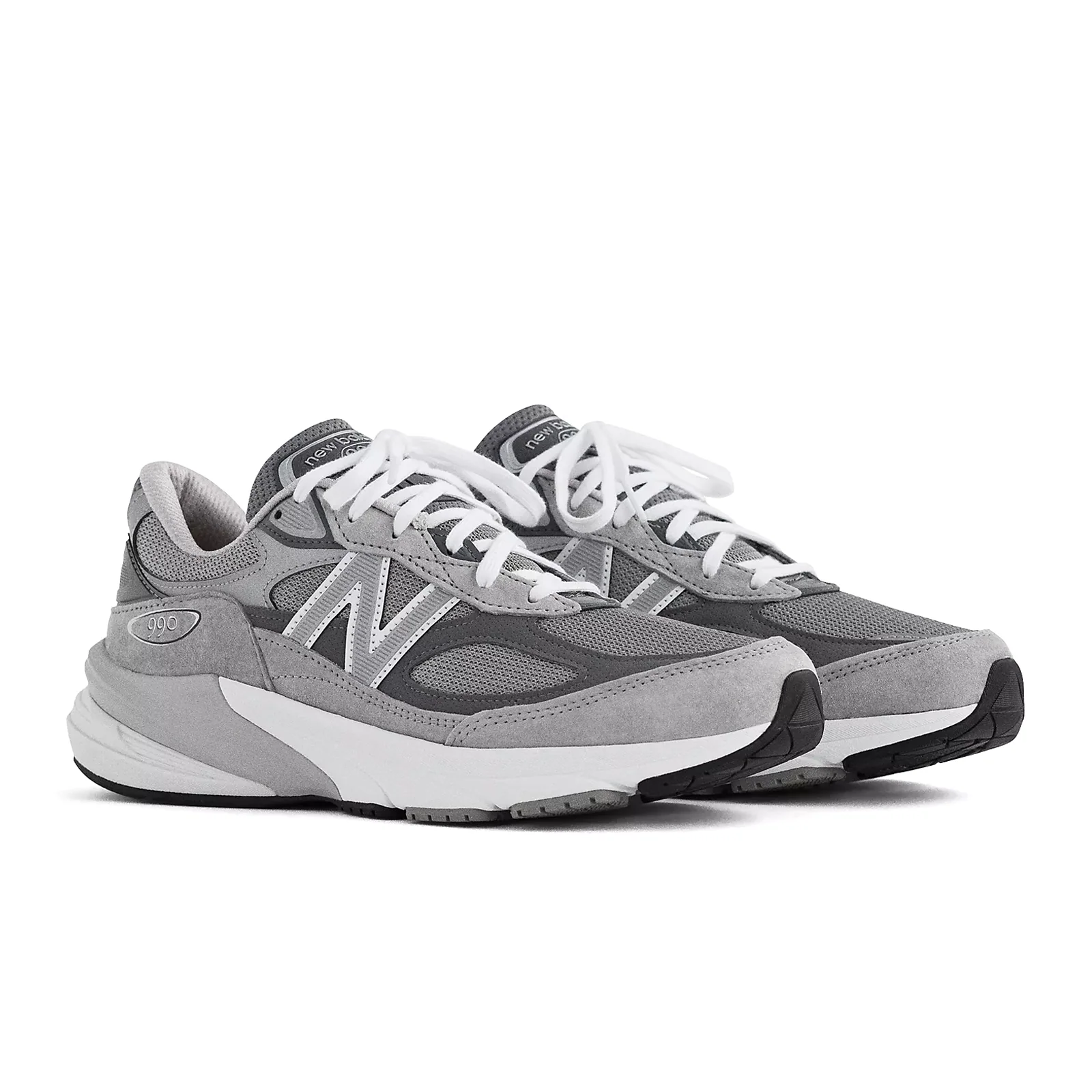 New Balance Made in USA 990 v6 Running Shoe (Women) - Grey/Grey - Image 3