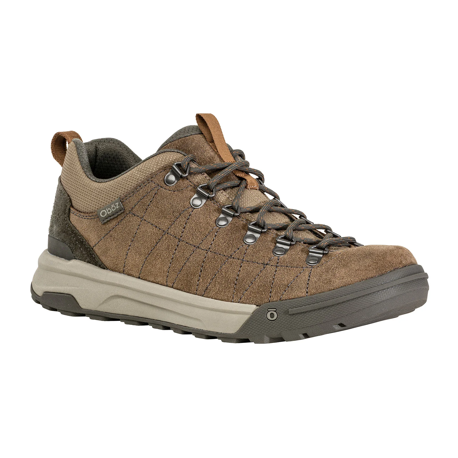Oboz Beall Low Hiking Shoe (Men) - Faded Bark Suede - Image 4