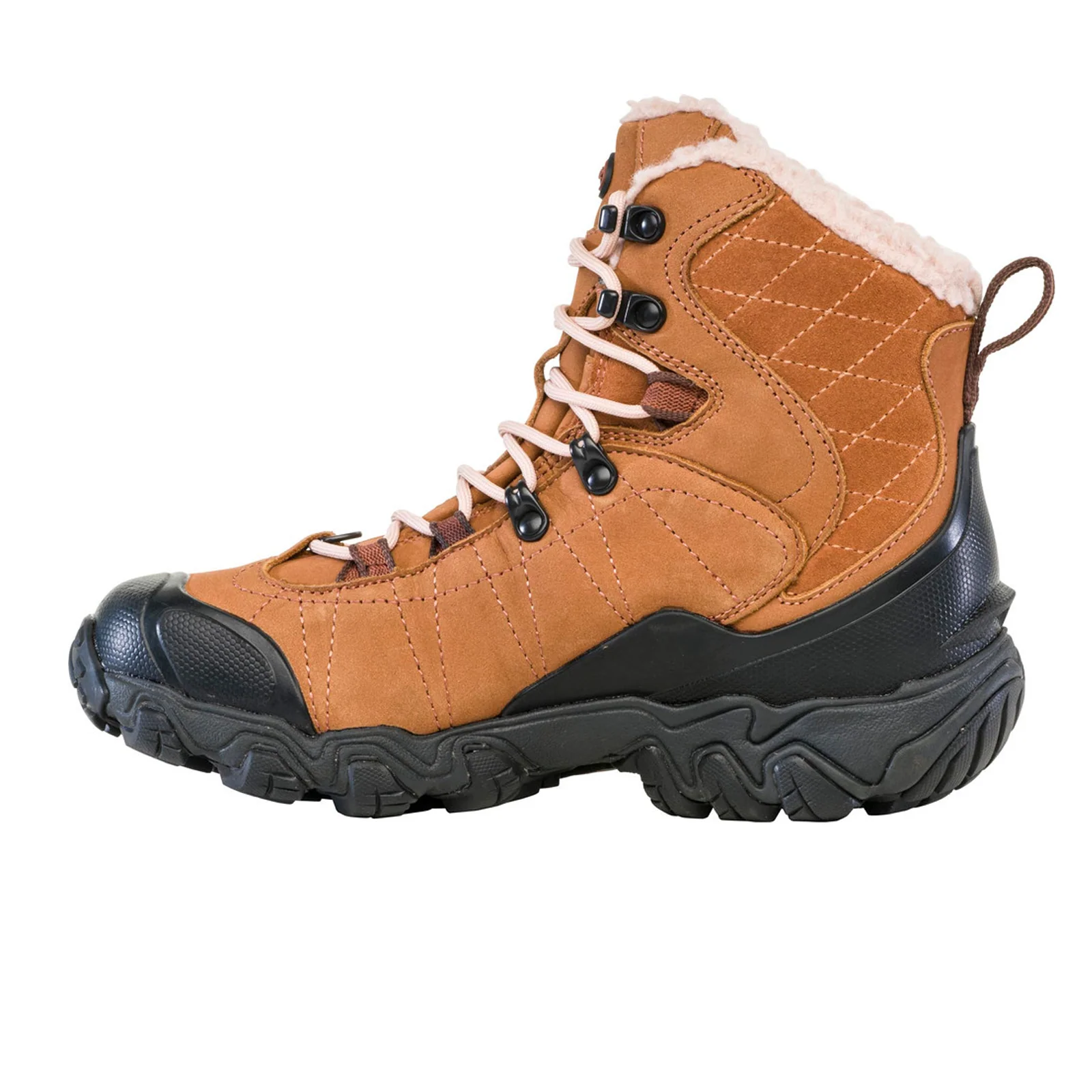 Oboz Bridger 7" Insulated B-DRY Winter Hiking Boot (Women) - Cashew - Image 2