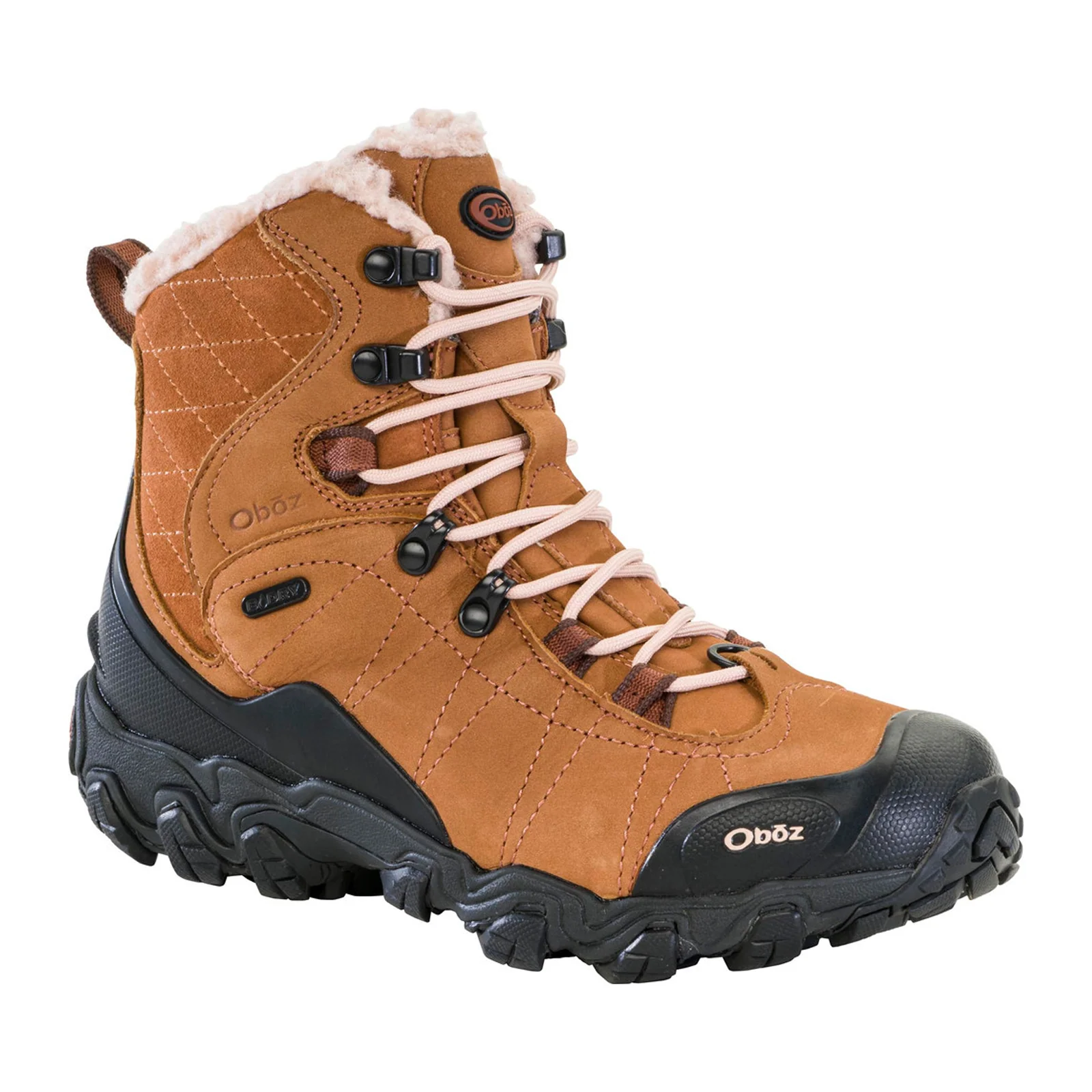 Oboz Bridger 7" Insulated B-DRY Winter Hiking Boot (Women) - Cashew - Image 3