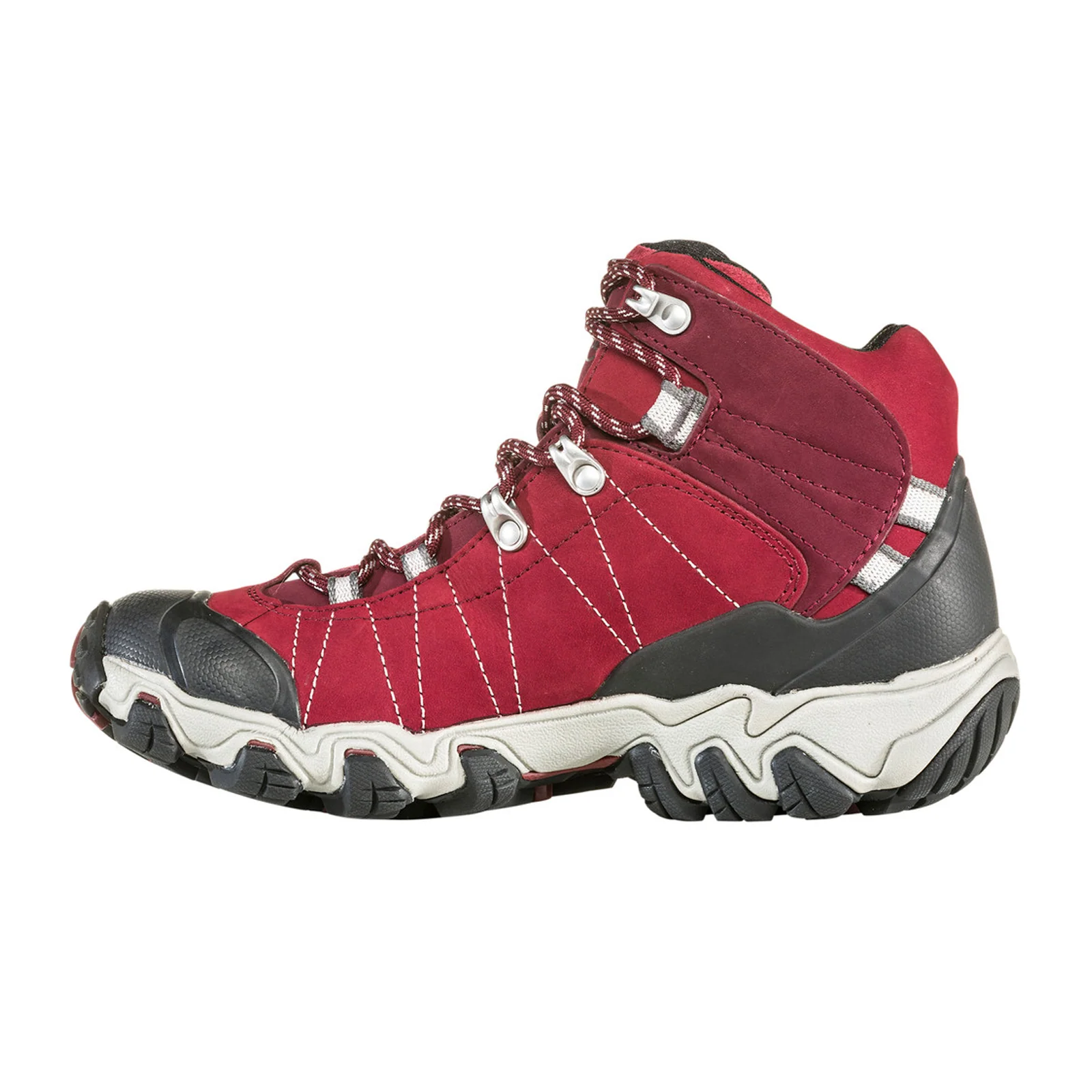Oboz Bridger Mid B-DRY Hiking Boot (Women) - Rio Red - Image 2