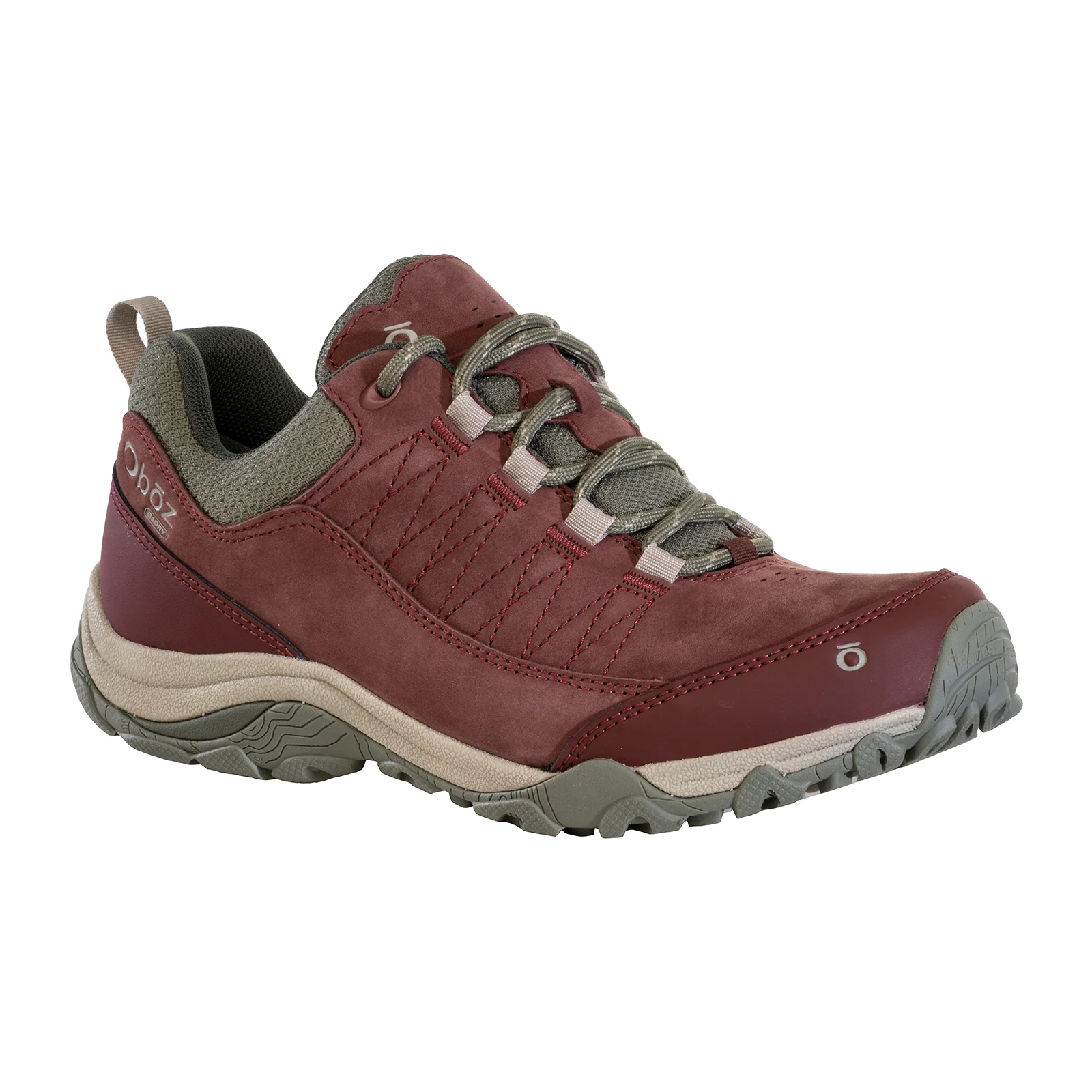 Oboz Ousel Low B-DRY Hiking Shoe (Women) - Port - Image 3