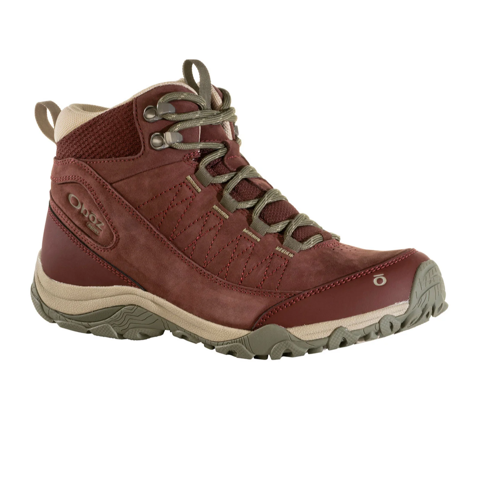 Oboz Ousel Mid B-DRY Hiking Boot (Women) - Port - Image 3