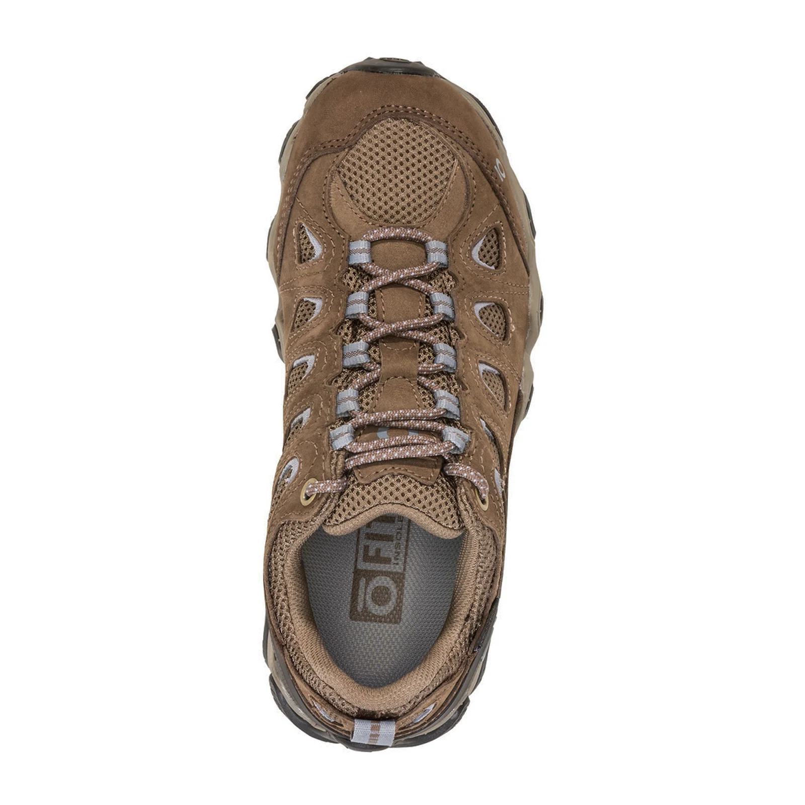 Oboz Sawtooth II Low B-DRY Hiking Shoe (Women) - Brindle/Tradewinds Blue - Image 3