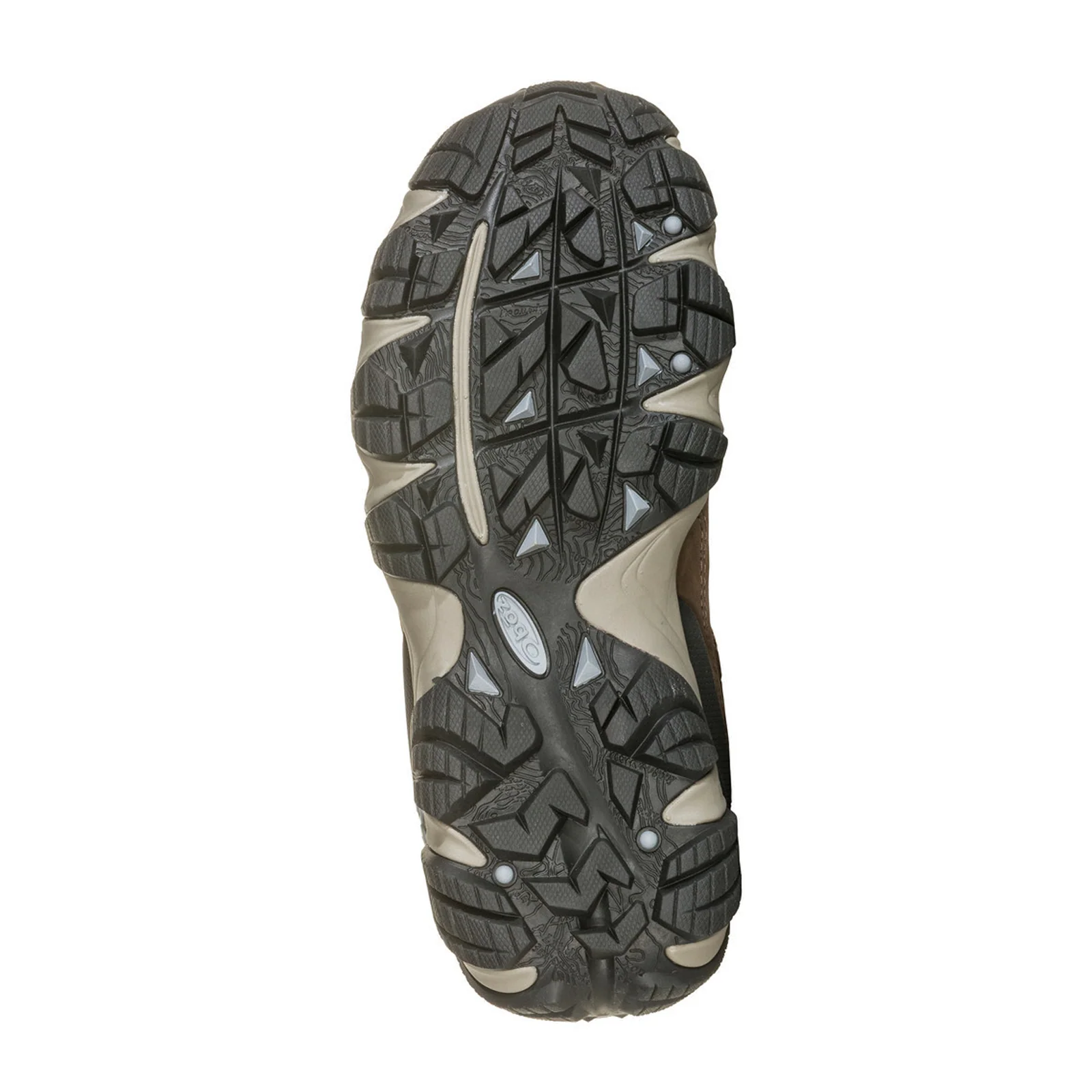 Oboz Sawtooth II Low B-DRY Hiking Shoe (Women) - Brindle/Tradewinds Blue - Image 4
