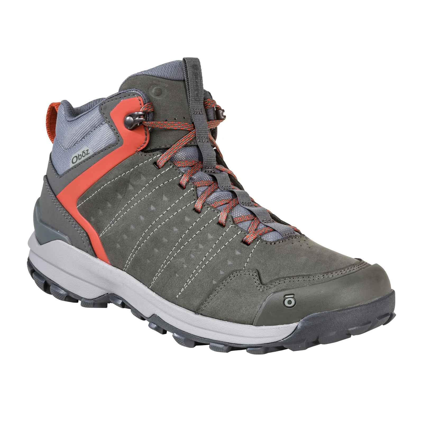 Oboz Sypes Mid Leather B-DRY Hiking Boot (Men) - Gunmetal - Image 3