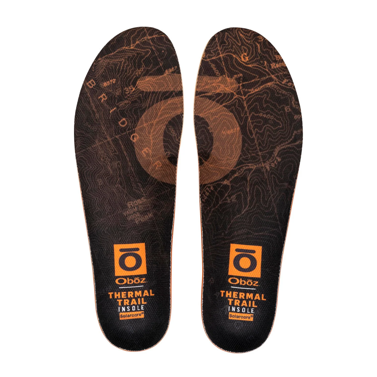 Oboz Thermal Trail Insole (Unisex) - Orange - Image 2