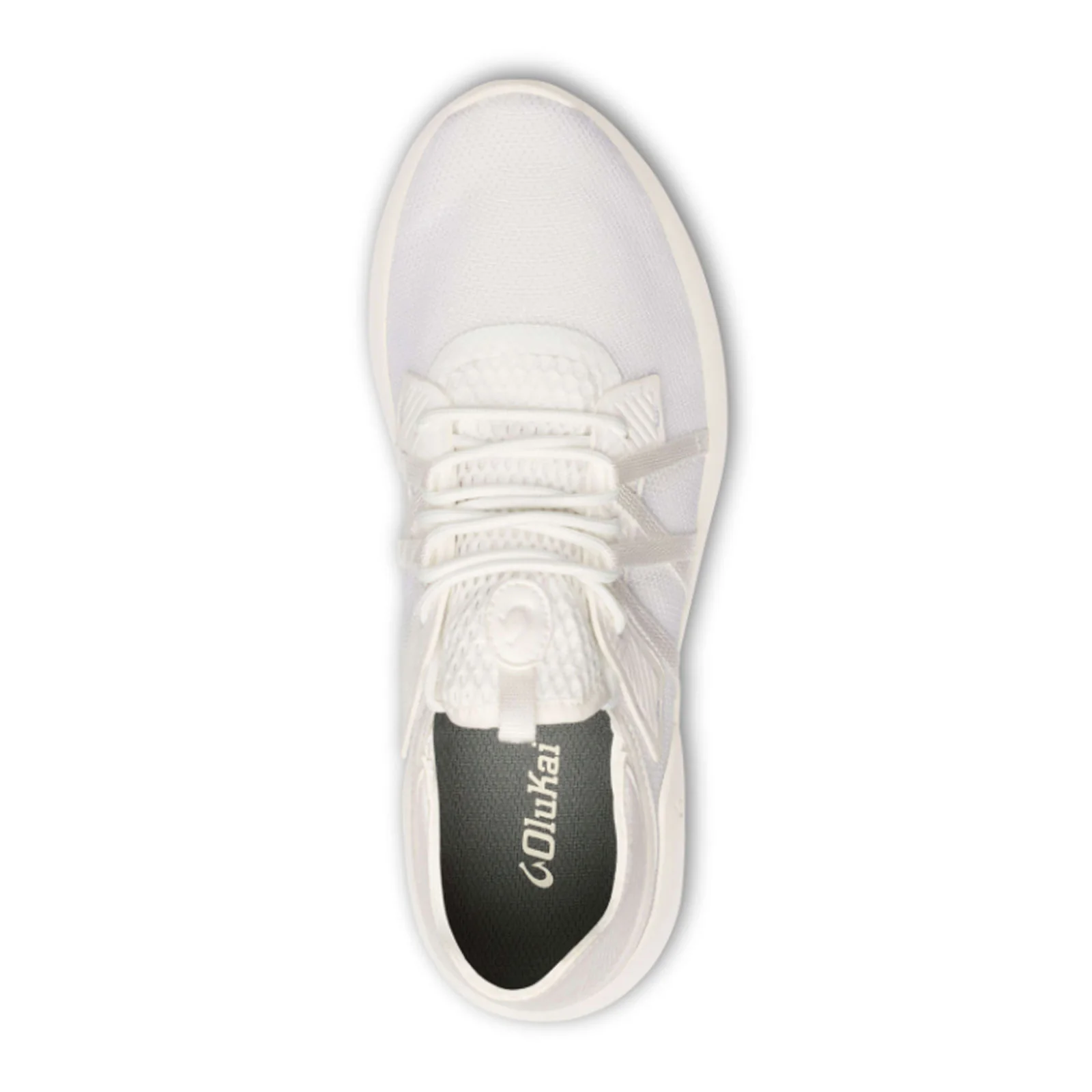 OluKai Holo Sneaker (Men) - Bright White/Bright White - Image 2