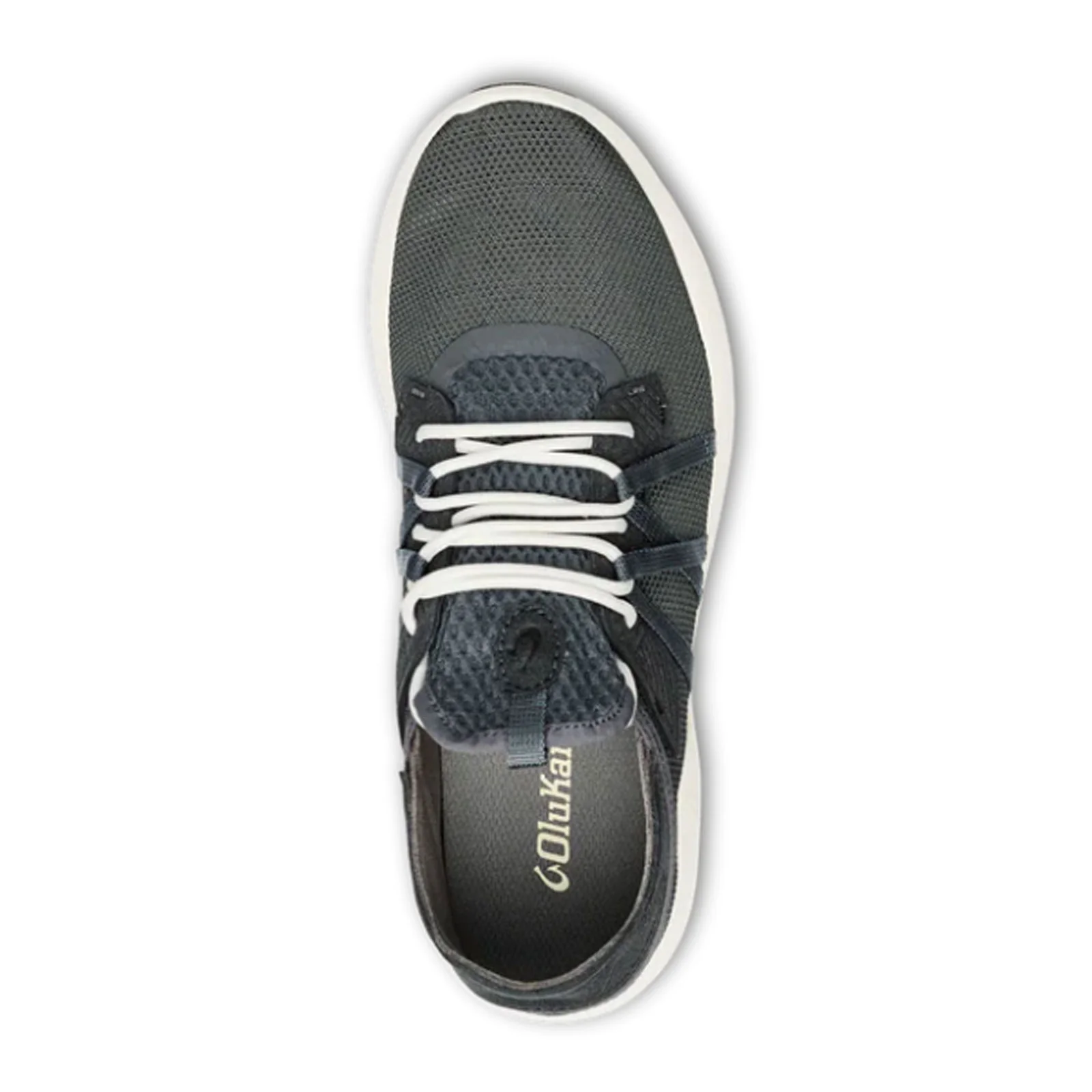 OluKai Holo Sneaker (Men) - Dark Shadow/Dark Shadow - Image 2
