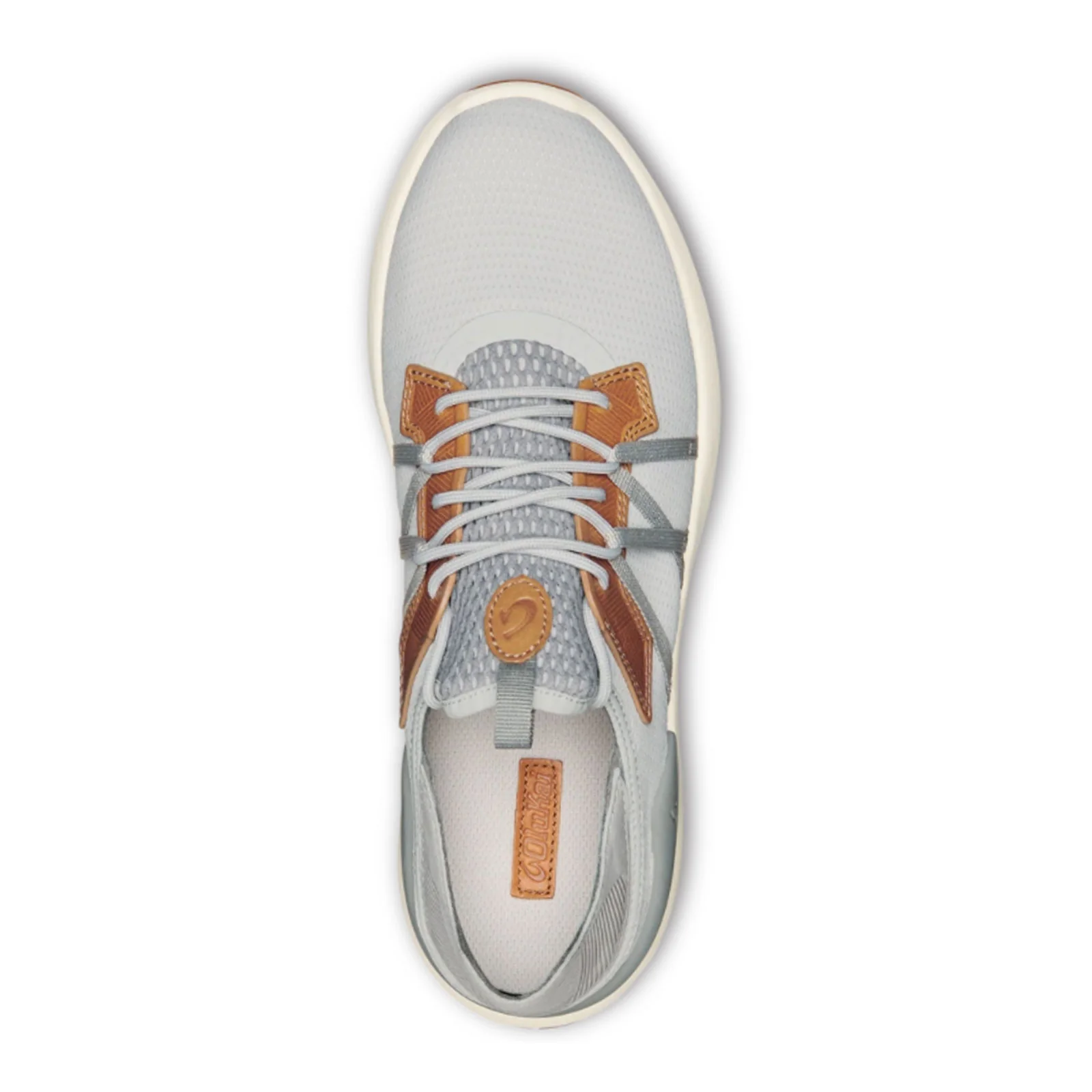 OluKai Mio Li Sneaker (Men) - Mist Grey/Poi - Image 3
