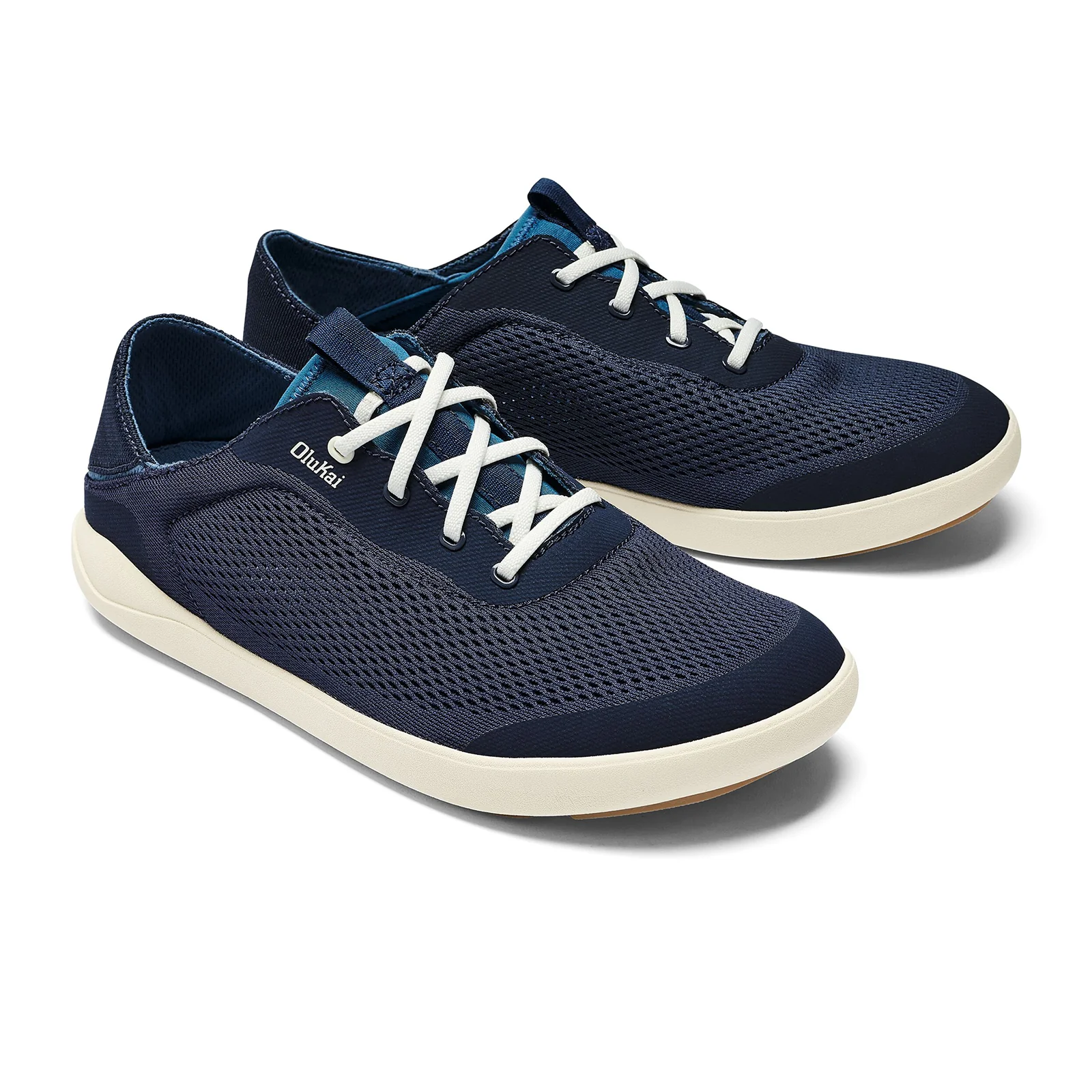 OluKai Moku Pae Sneaker (Men) - Trench Blue/Off White - Image 4