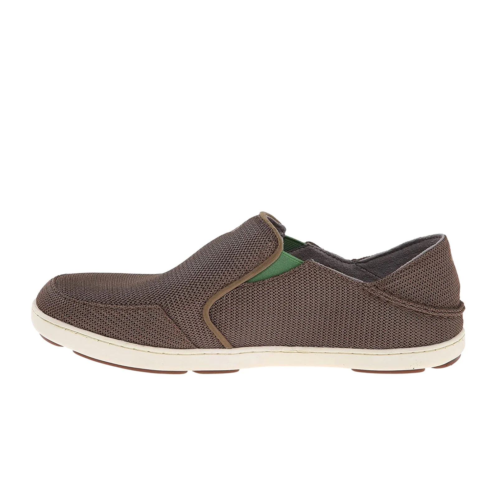 OluKai Nohea Mesh Slip On (Men) - Mustang/Lime Peel - Image 2