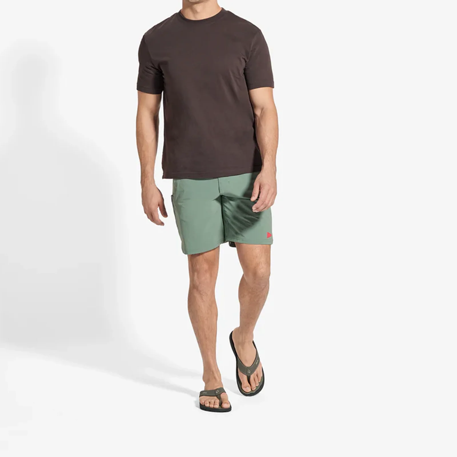 OluKai 'Ohana Sandal (Men) - Kona/Kona - Image 6