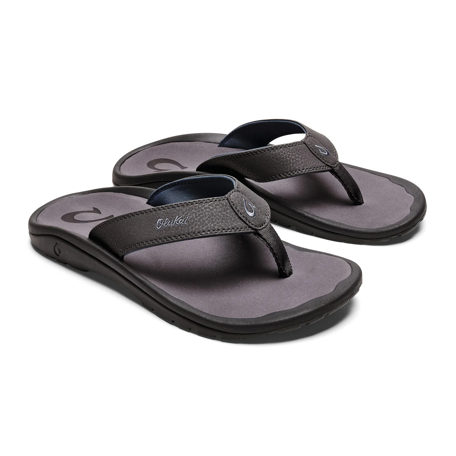 OluKai 'Ohana Sandal (Men) - Pavement/Pavement - Image 3