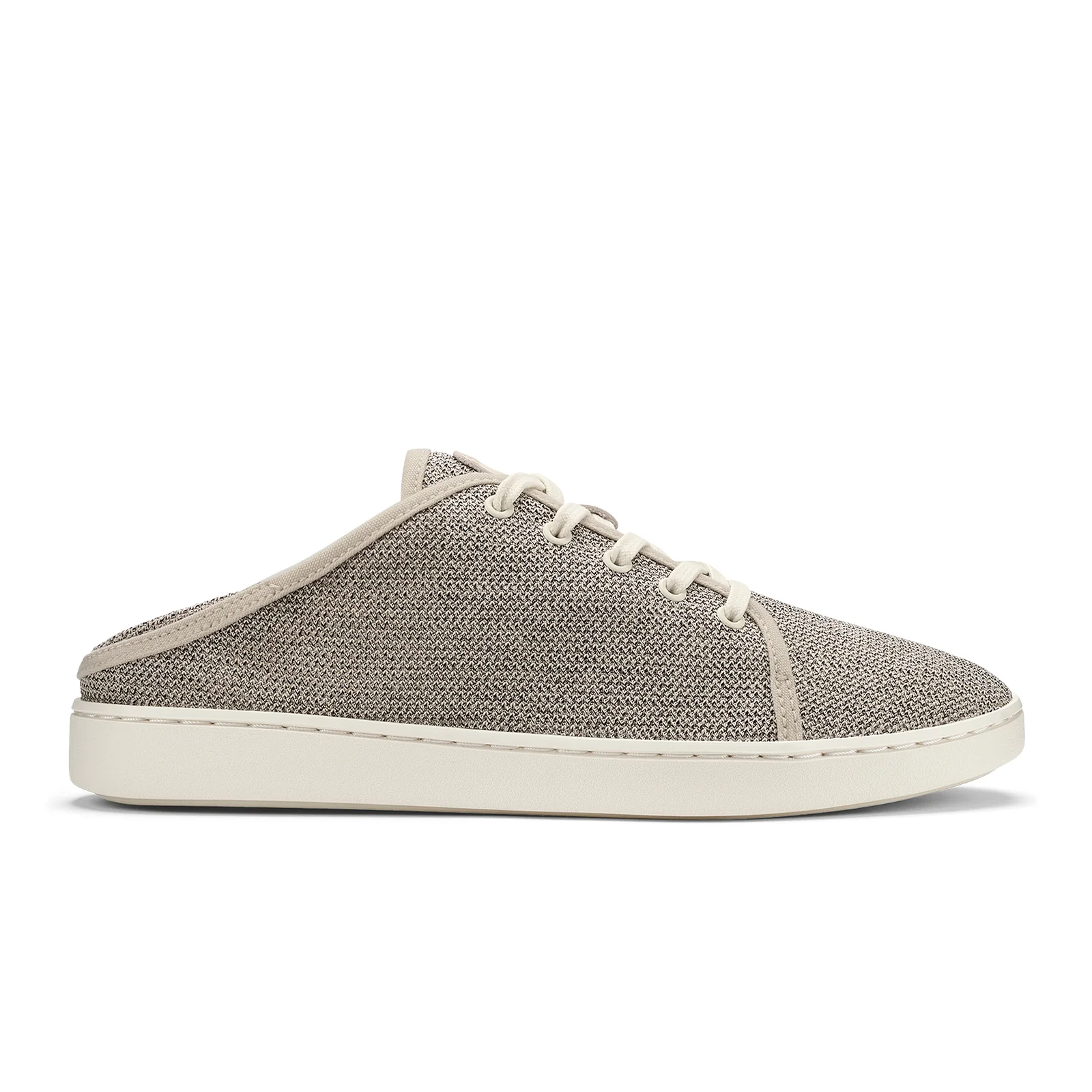 OluKai Pehuea Li Sneaker (Women) - Tapa/White Sand - Image 2
