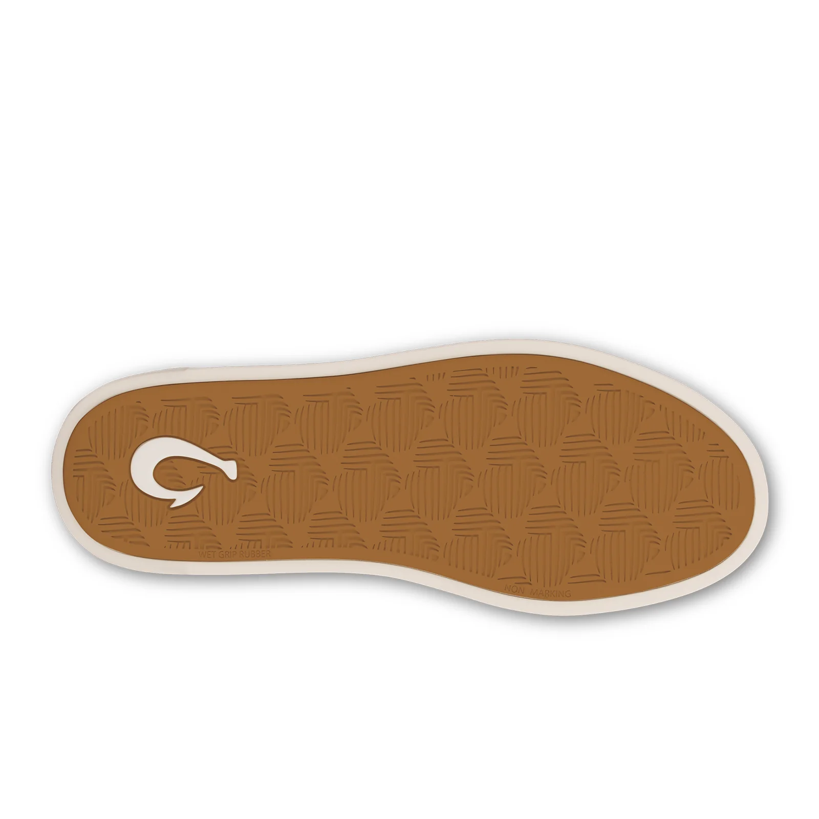 OluKai Pehuea Li Sneaker (Women) - Tapa/White Sand - Image 4