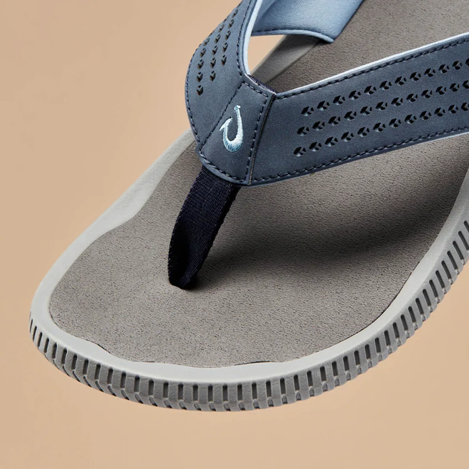 OluKai Ulele Sandal (Men) - Blue Depth/Charcoal - Image 5