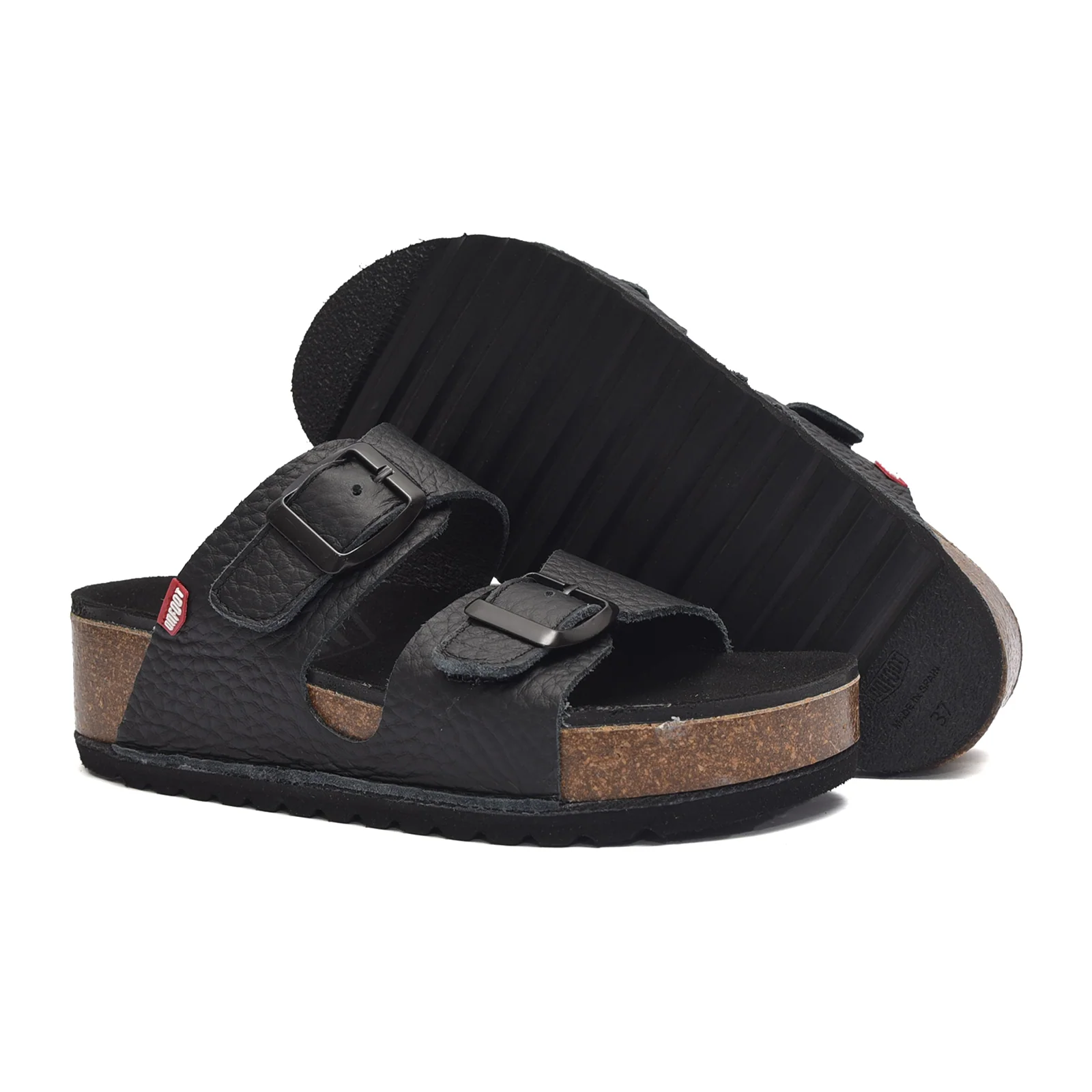 On Foot 1100 Naoshima Sandal (Women) - Nirvana Negro - Image 4